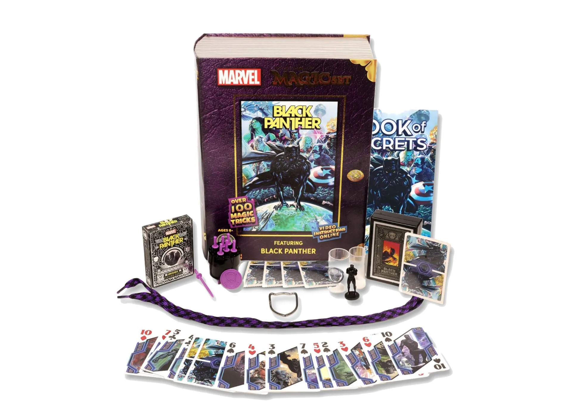 Fantasma Marvel Magic Comic Book Set Black Panther, Over 100 Tricks