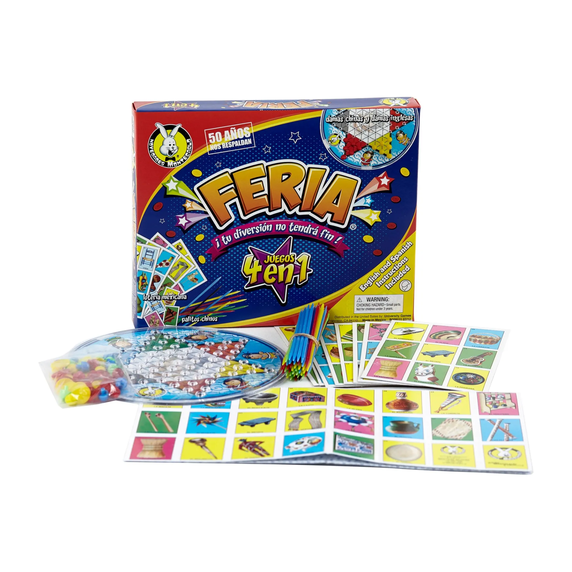 Feria 4 in 1 Multigame Celebration Pack