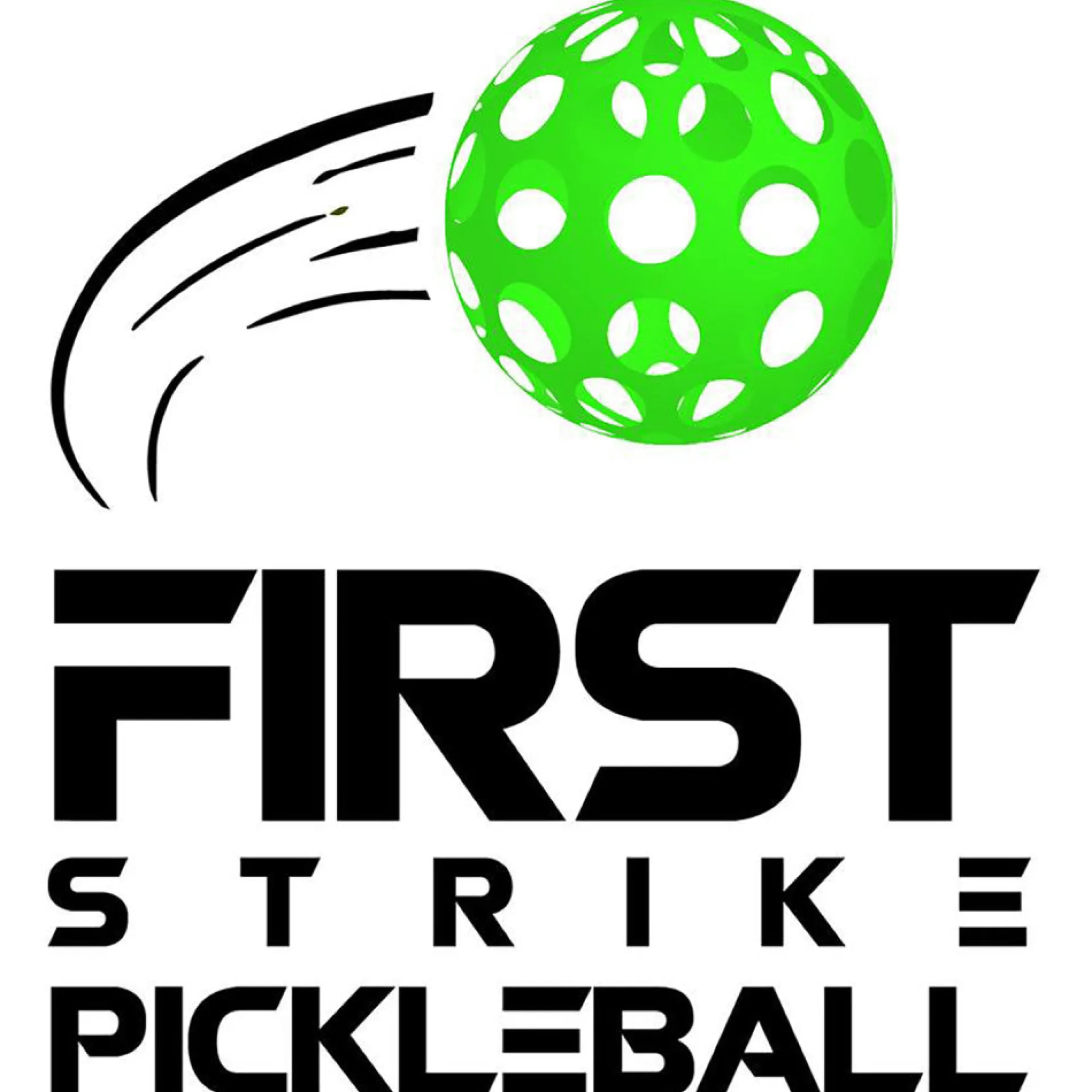 First Strike Pickleball F-40 Competition Game Balls - 6 Pack