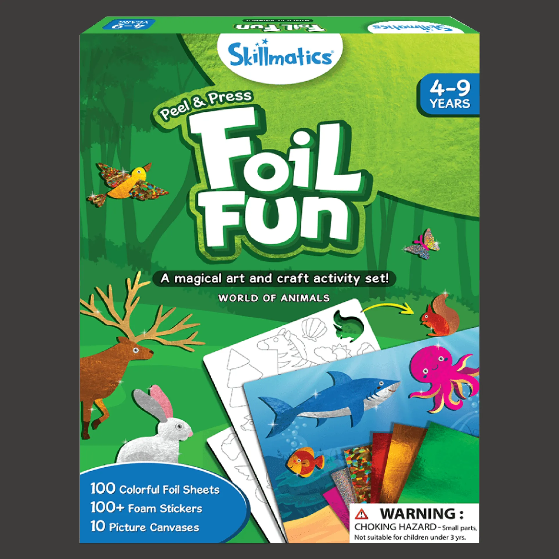 Foil Fun World of Animals Creative Foil Art Kit