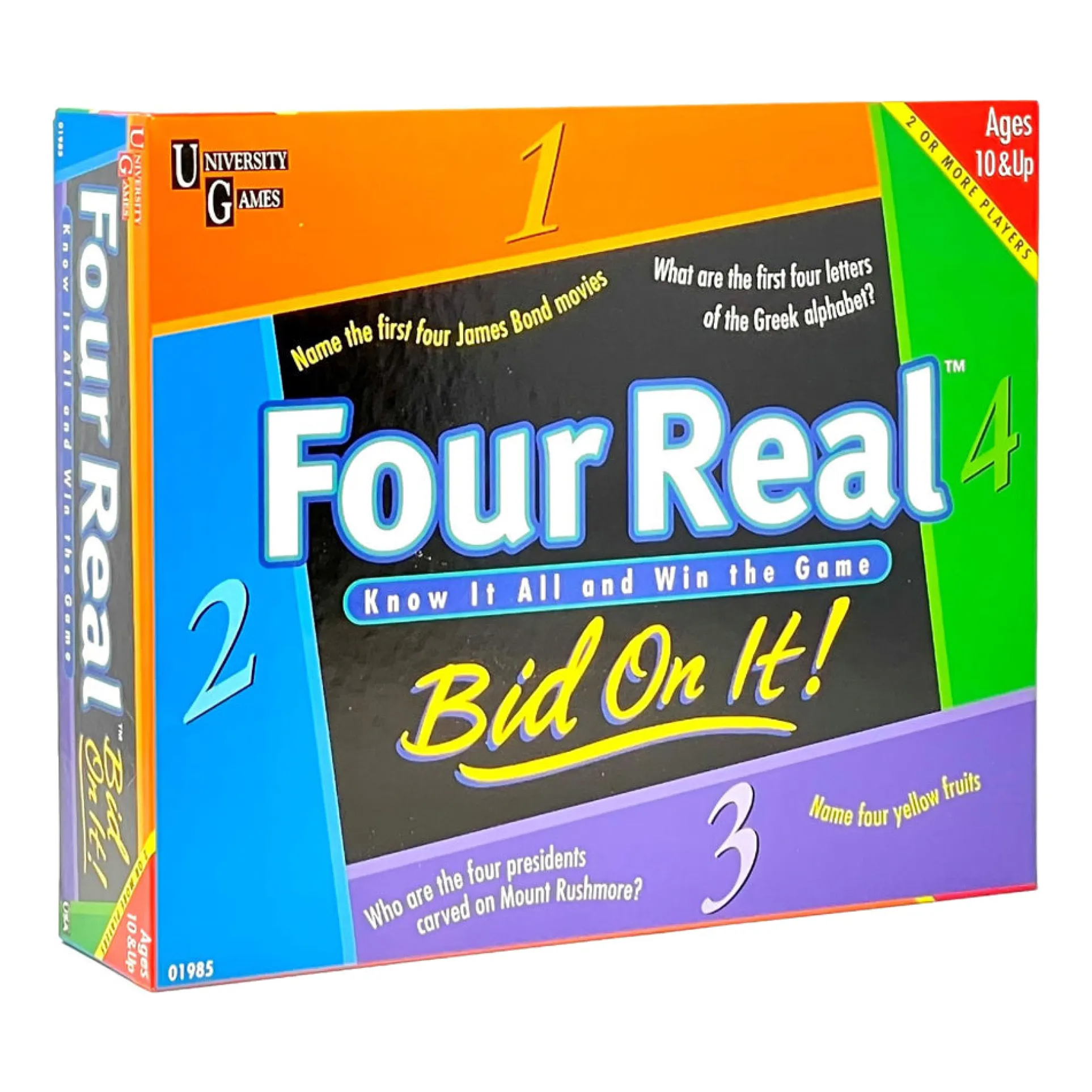 Four Real Trivia Challenge Board Game by University Games