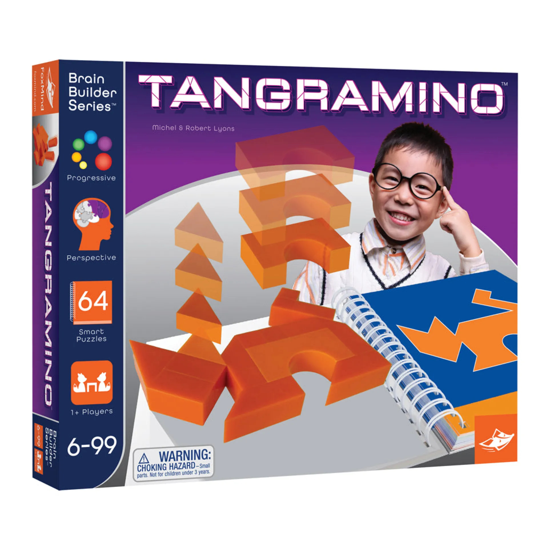 FoxMind Brain Builder Series Tangramino Puzzle Game