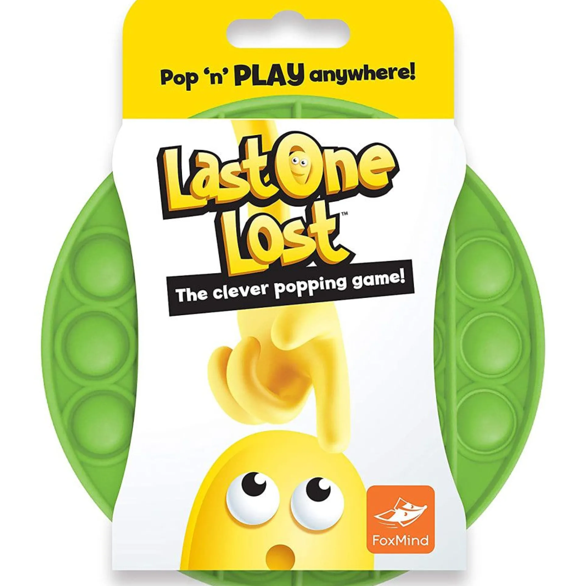 FoxMind Games Last One Lost Portable Strategy Game, Light Green