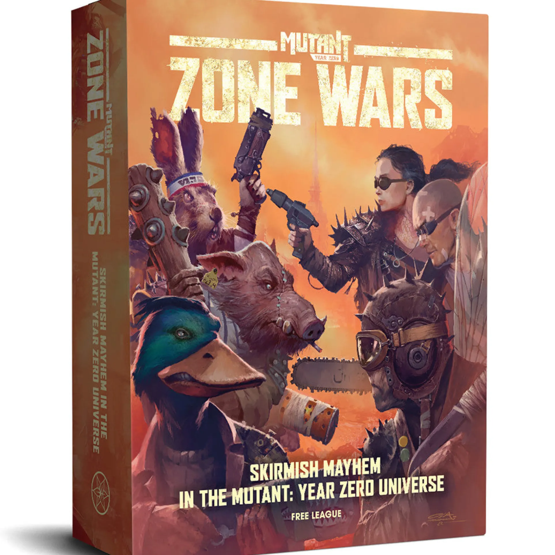 Free League Mutant Year Zero: Zone Wars - Core Miniatures Set