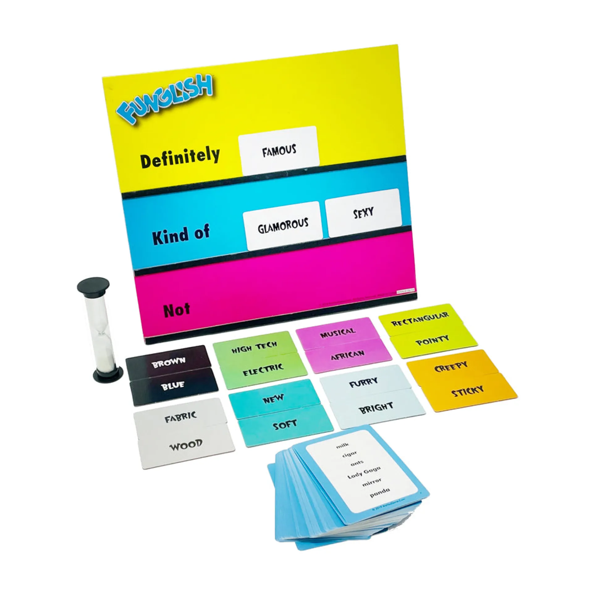 Funglish Expressive Word Guessing Board Game by Hasbro