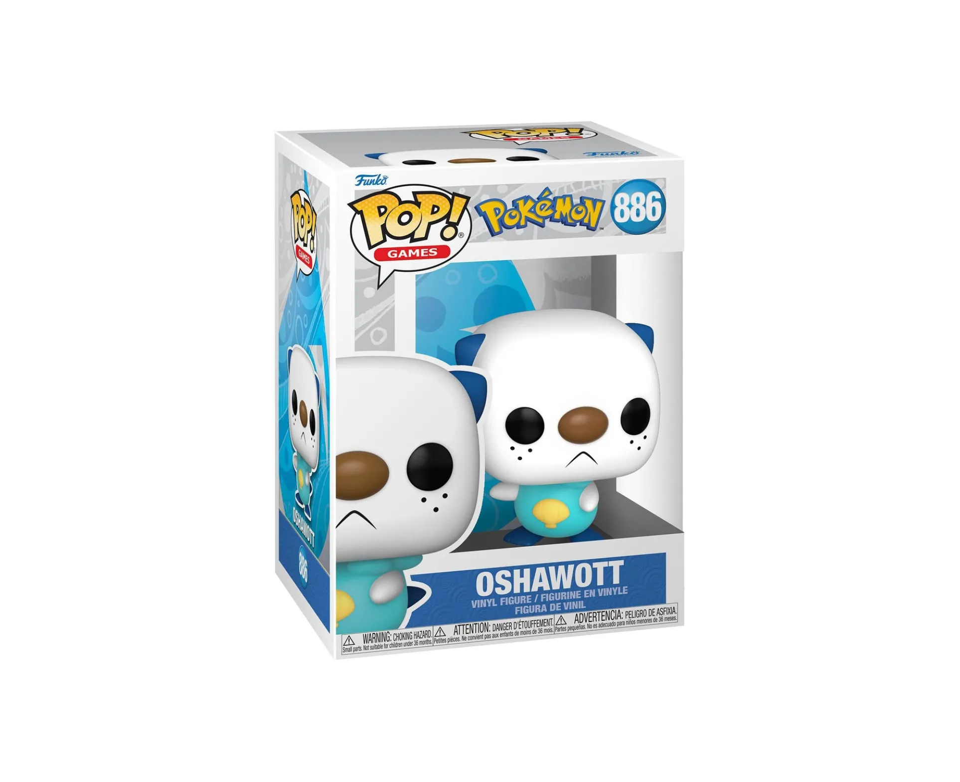 Funko POP! Pokemon 3.5 inch Vinyl Figure - Oshawott