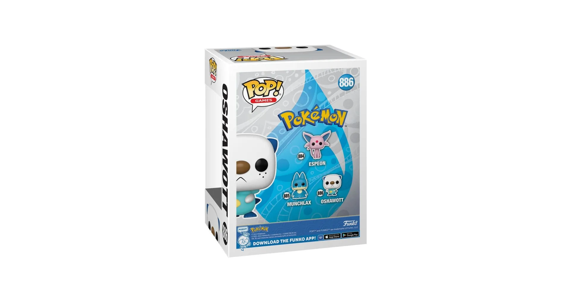Funko POP! Pokemon 3.5 inch Vinyl Figure - Oshawott