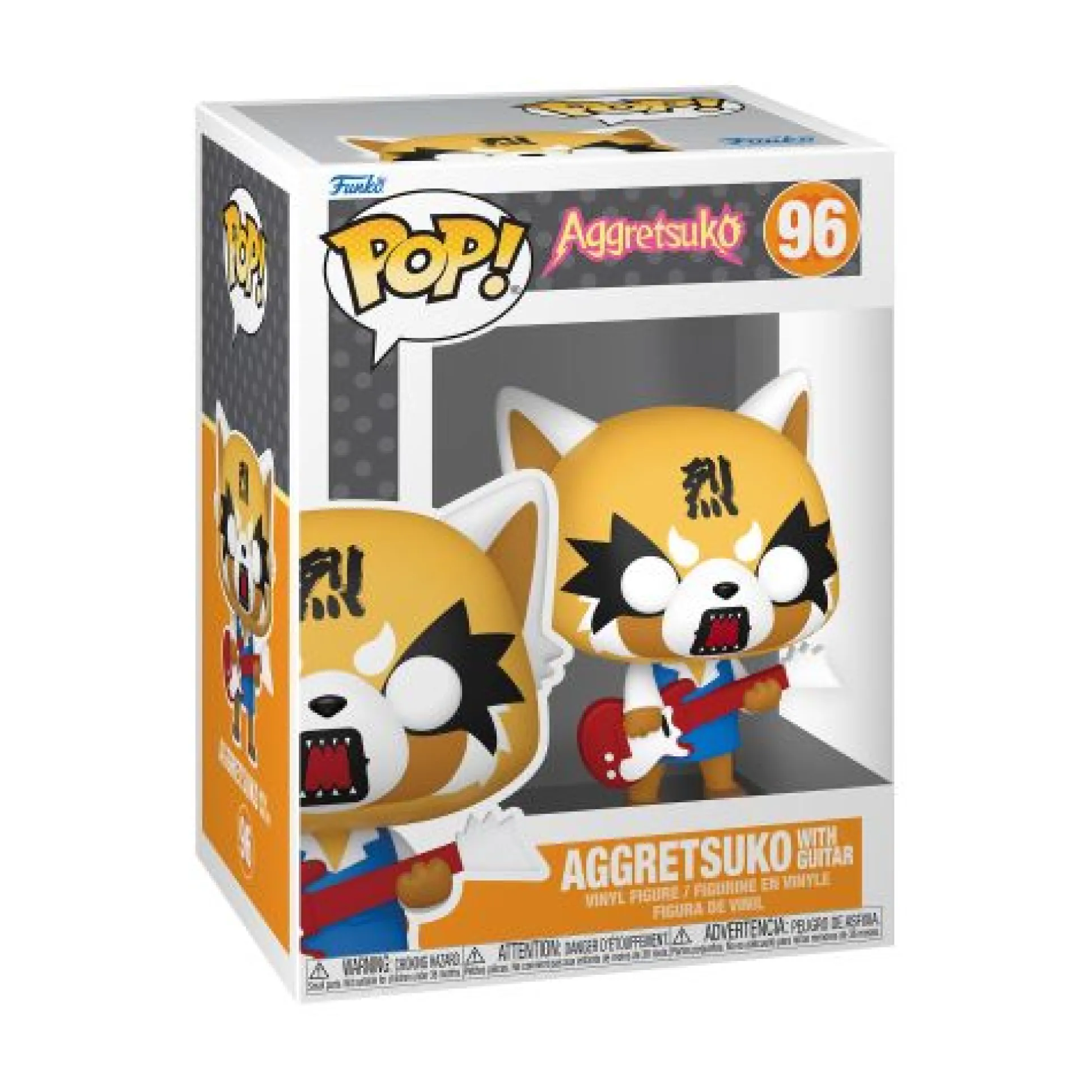 Funko Pop! Sanrio Aggretsuko 3.75 inch Vinyl Figure with Guitar