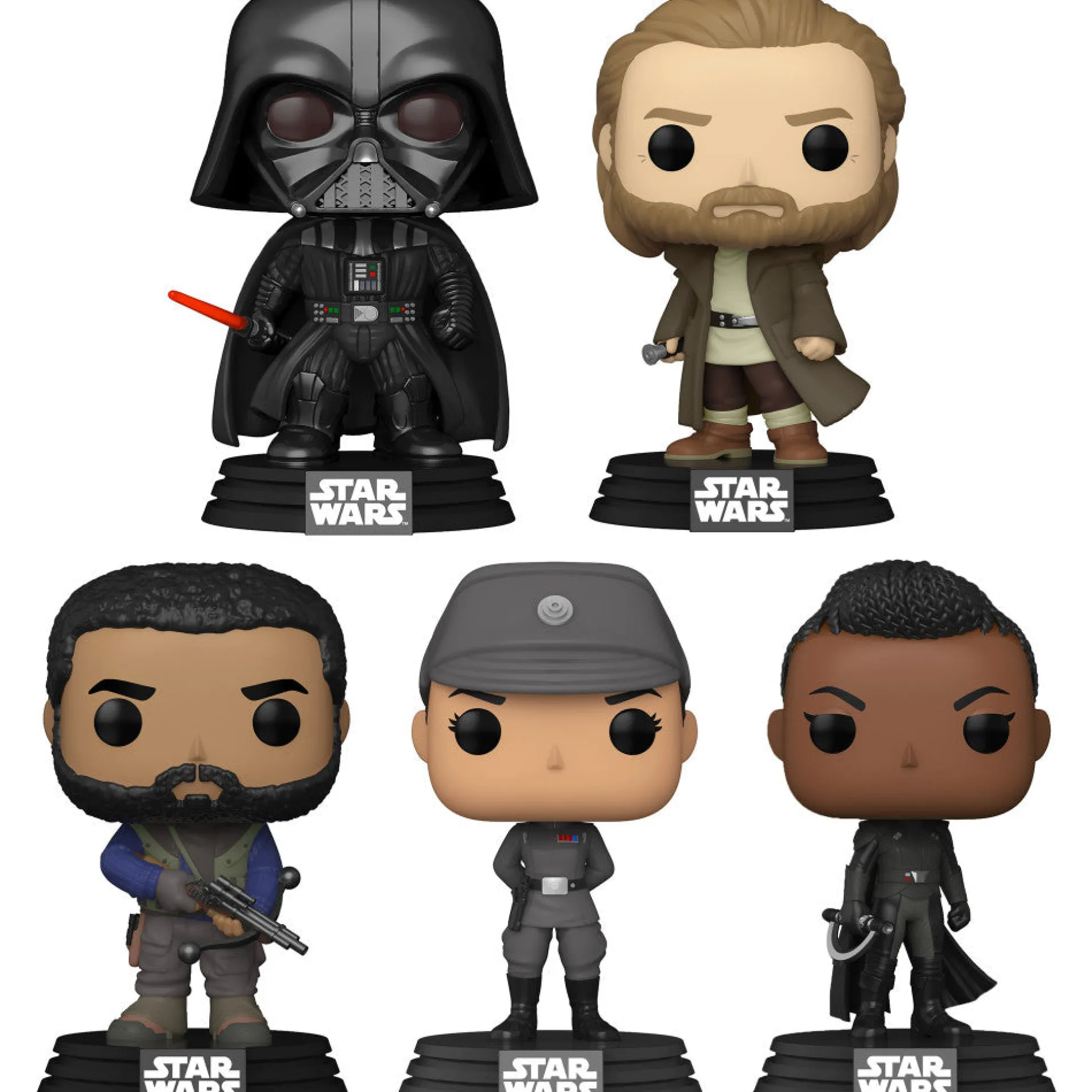 Funko POP! Star Wars Obi-Wan Kenobi 3.75 inch Vinyl Collectors Set