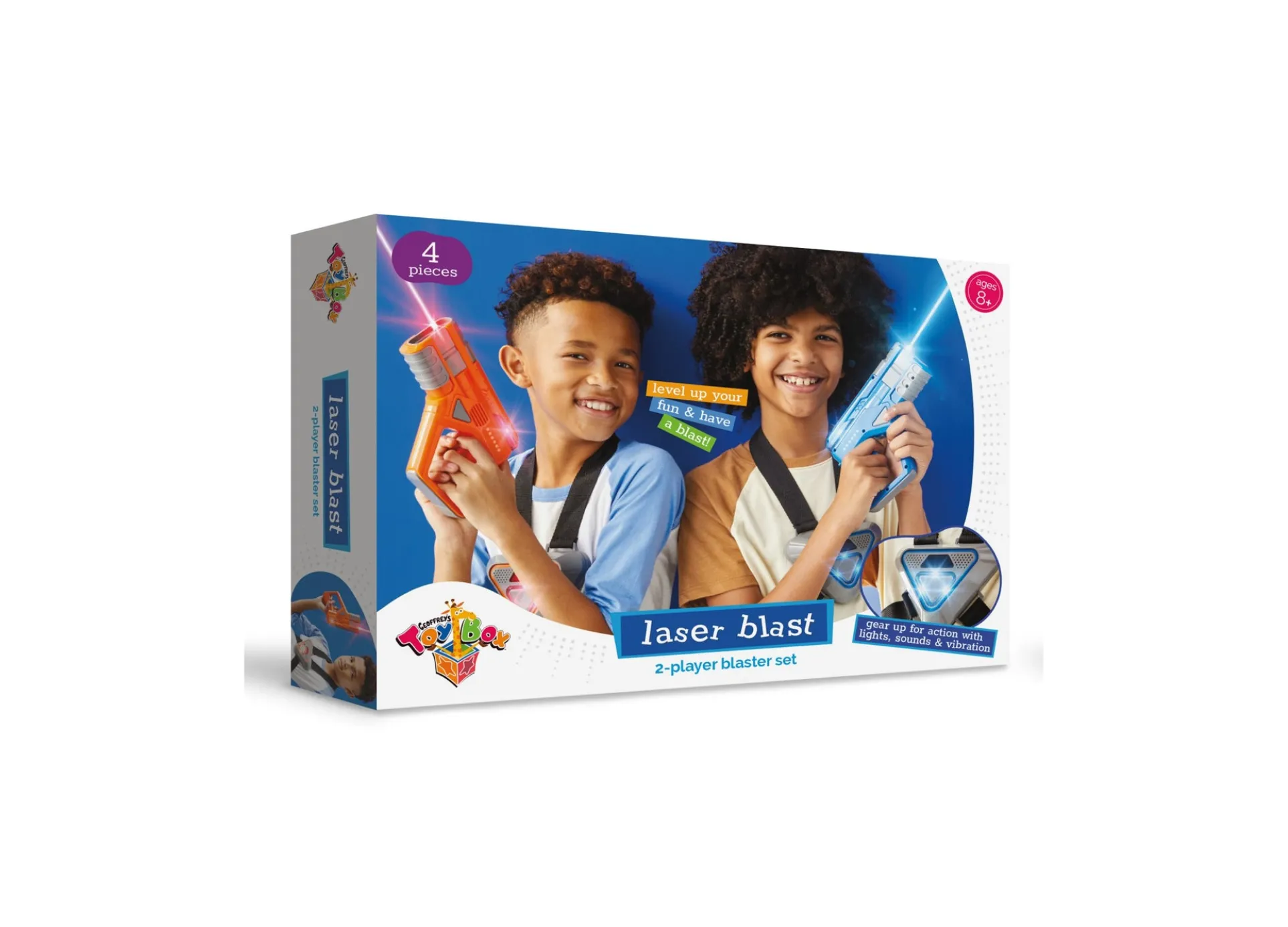 Geoffrey's Toy Box Laser Blast 2-Player Interactive Blaster Set
