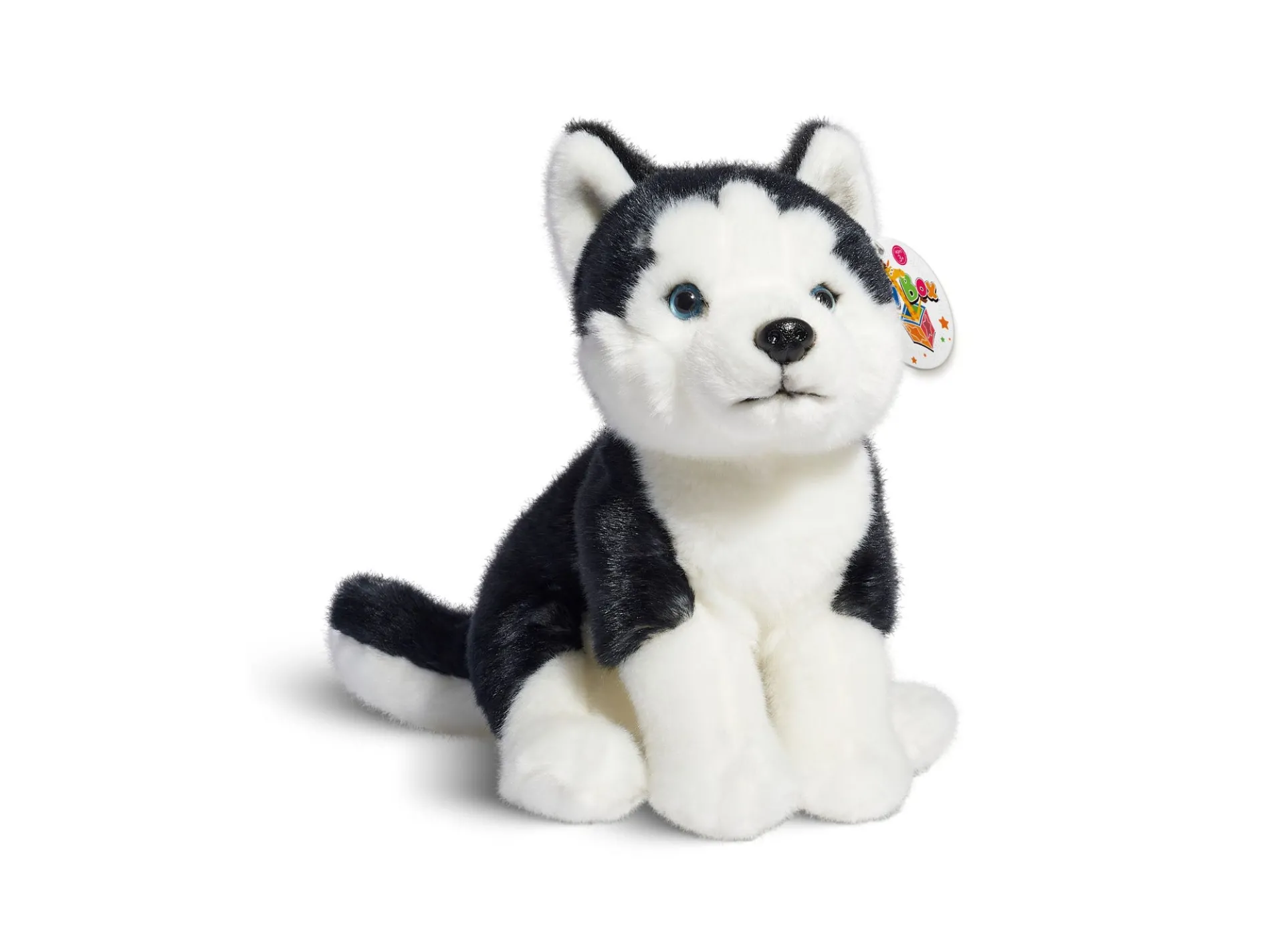 Geoffrey's Toy Box 11.5 inch Siberian Husky Plush Puppy - Exclusive for Macy's
