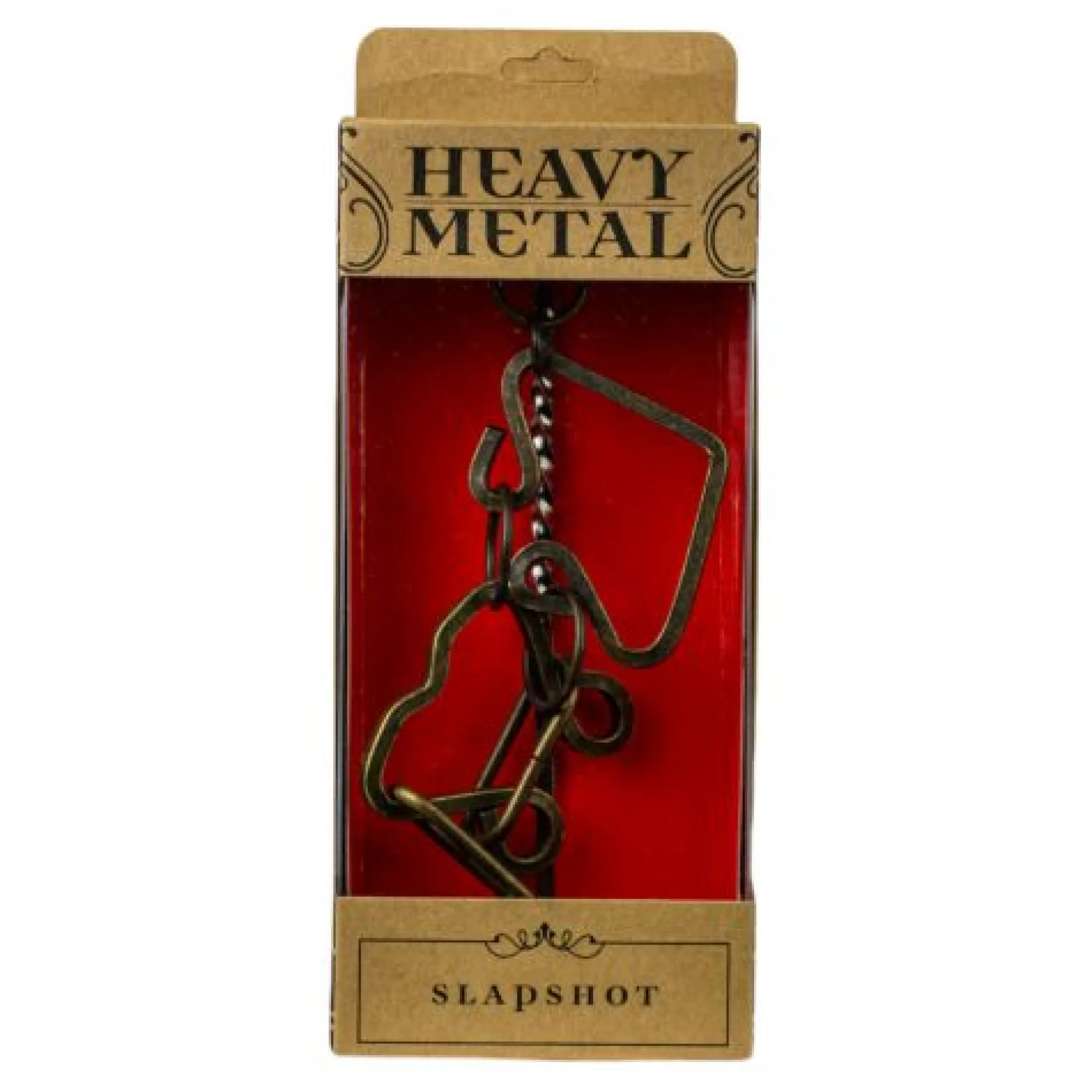 Go! Games Heavy Metal Puzzle Slapshot - Brain Teaser for Sharp Minds