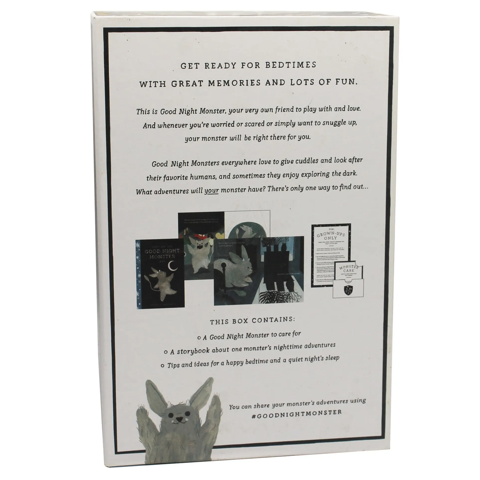 Goodnight Monster Book and Plush Toy 2-Piece Set