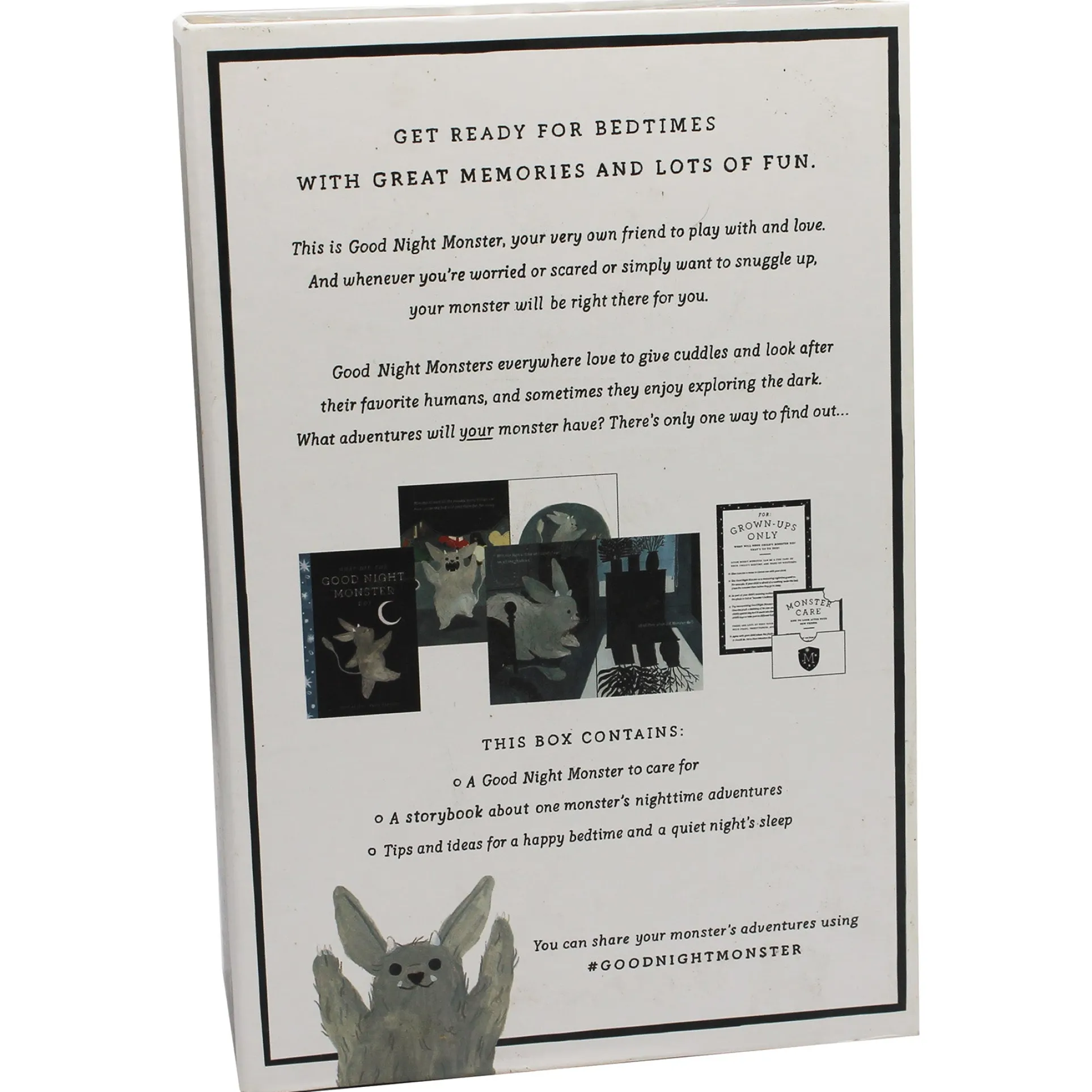 Goodnight Monster Book and Plush Toy 2-Piece Set