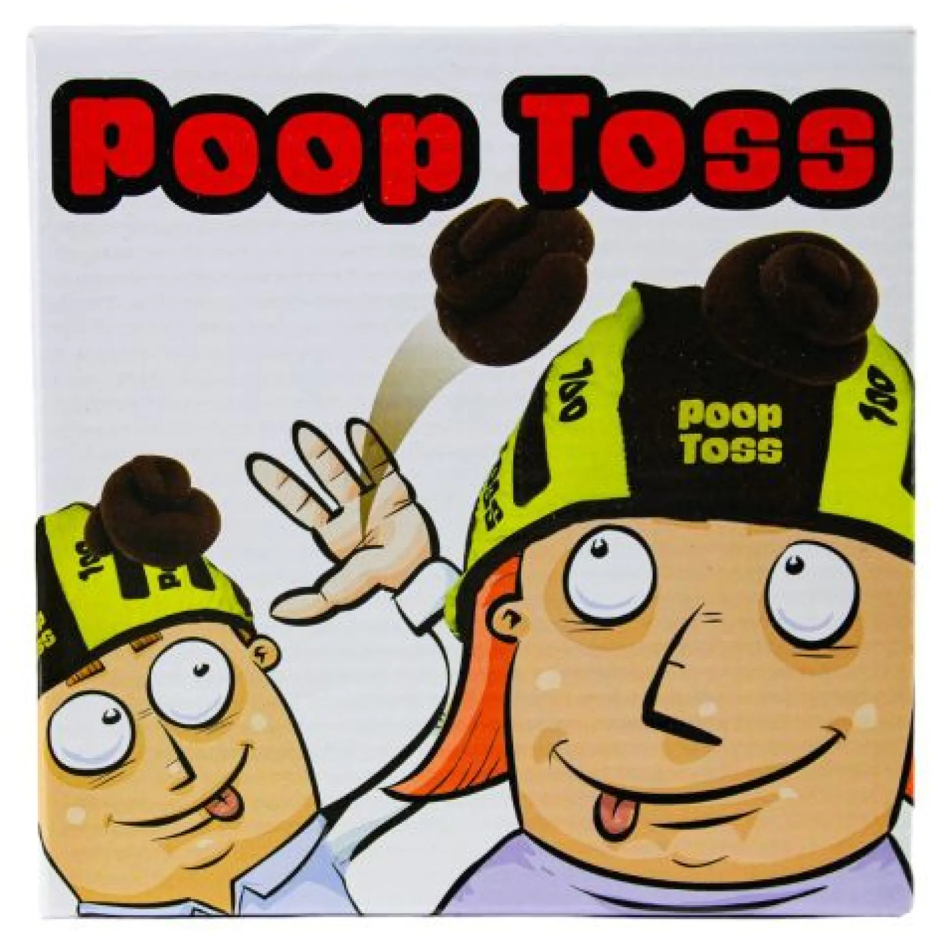 GoToys Hilarious Poop Toss with Plush Hats Game for Family Fun