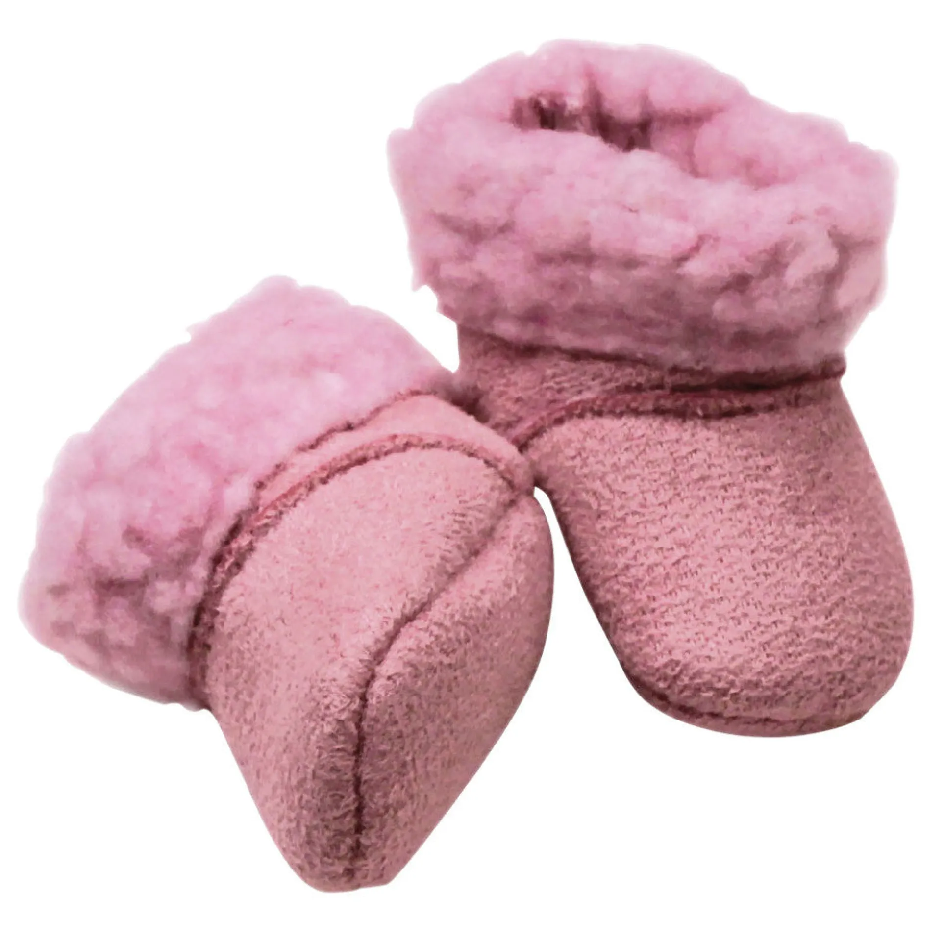 Gotz Chic Soft Pink Fur-Edged Baby Doll Boots for 13" Dolls