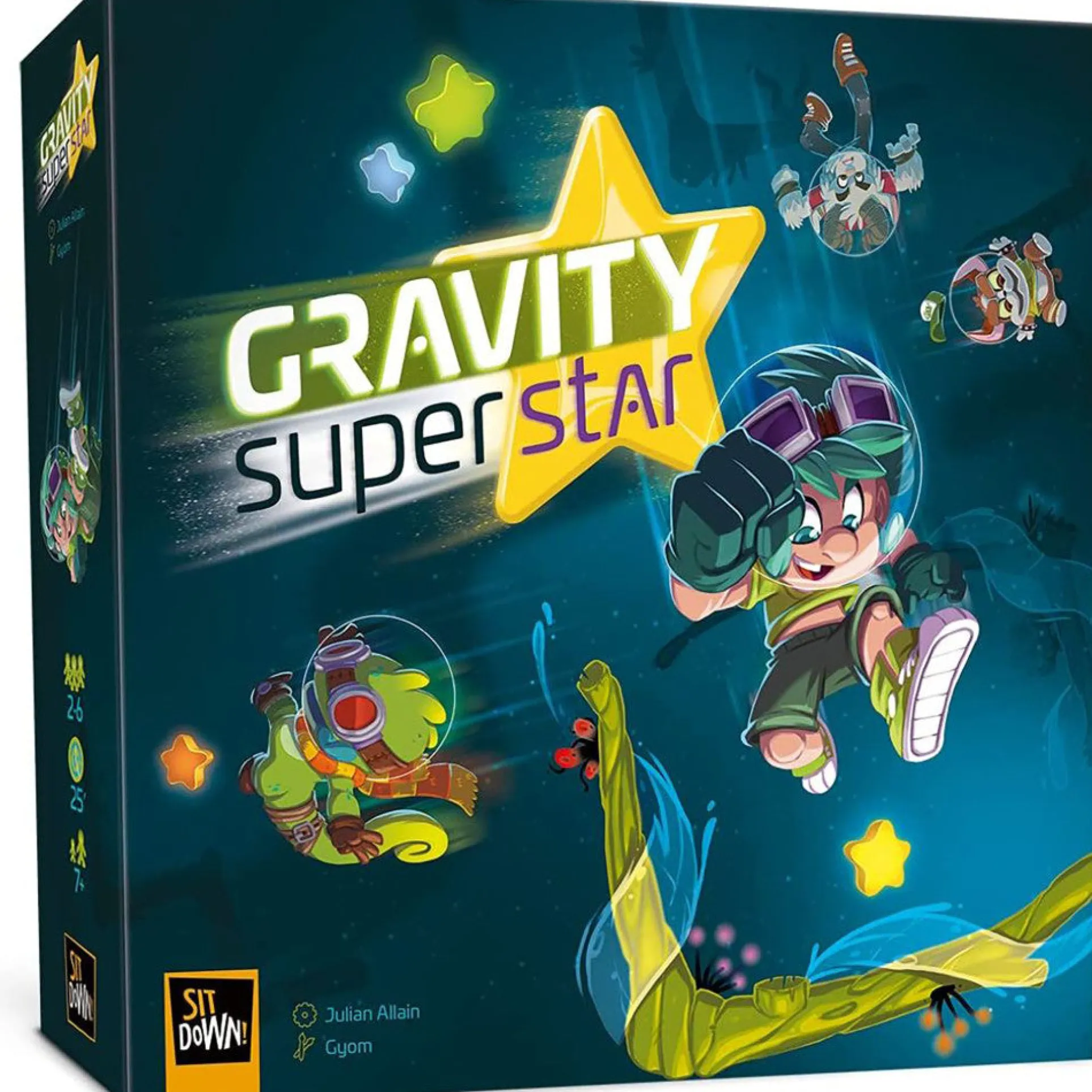 Gravity Superstar Multilingual Edition Board Game