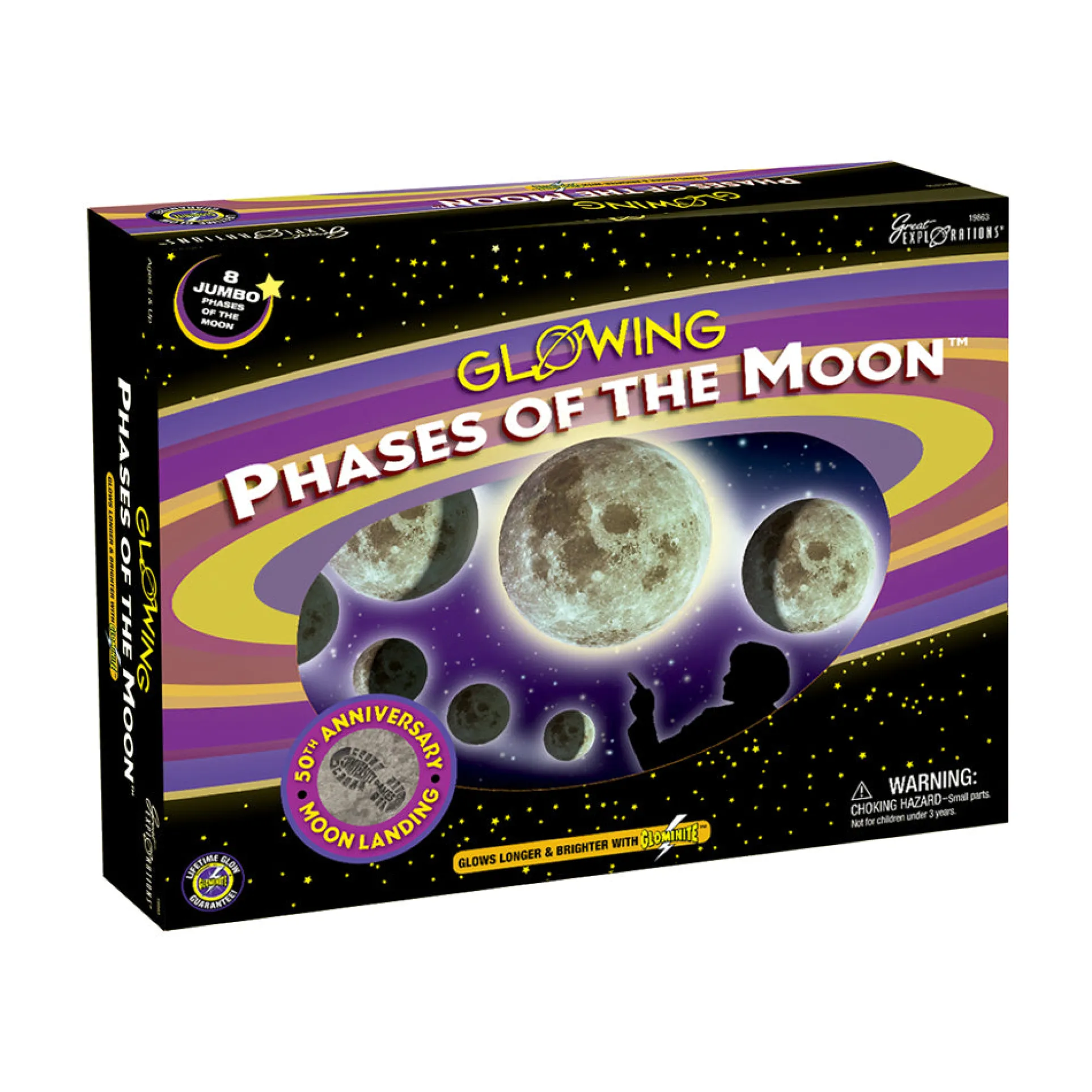 Great Explorations Glowing Phases of the Moon Science Kit