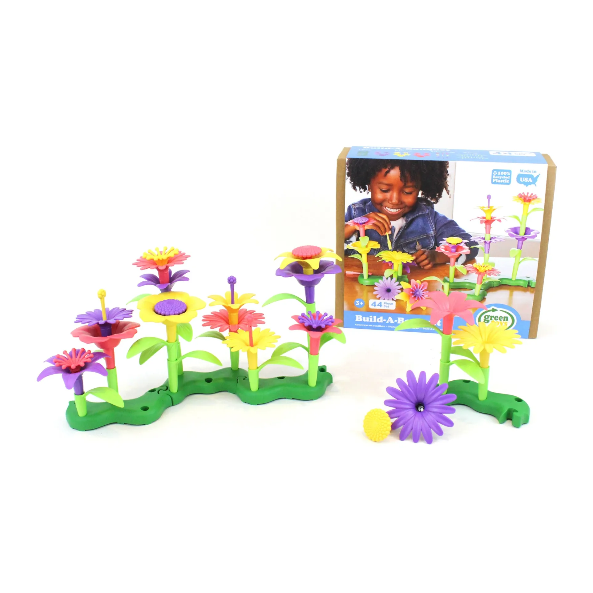 Green Toys Eco-Friendly Build-A-Bouquet Floral Arrangement Set