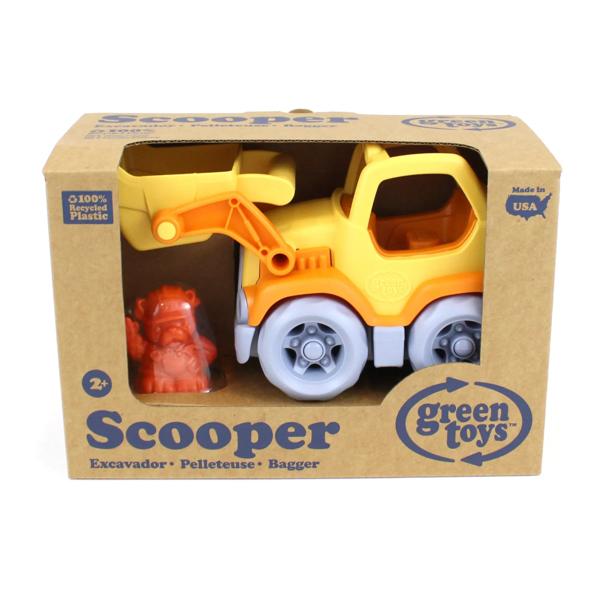 Green Toys Eco-Friendly Scooper Construction Truck