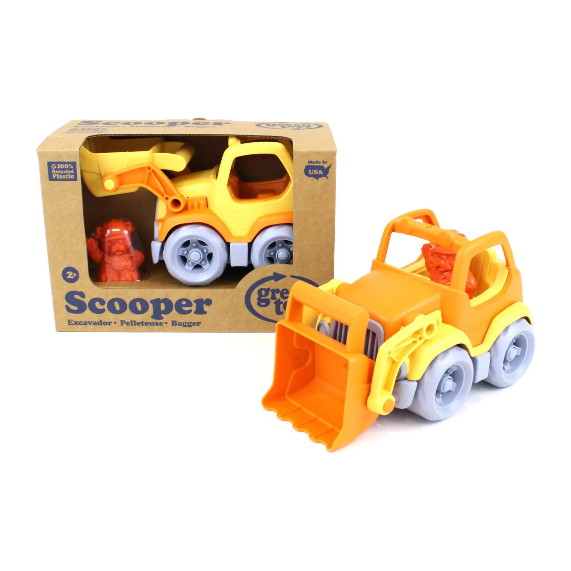 Green Toys Eco-Friendly Scooper Construction Truck