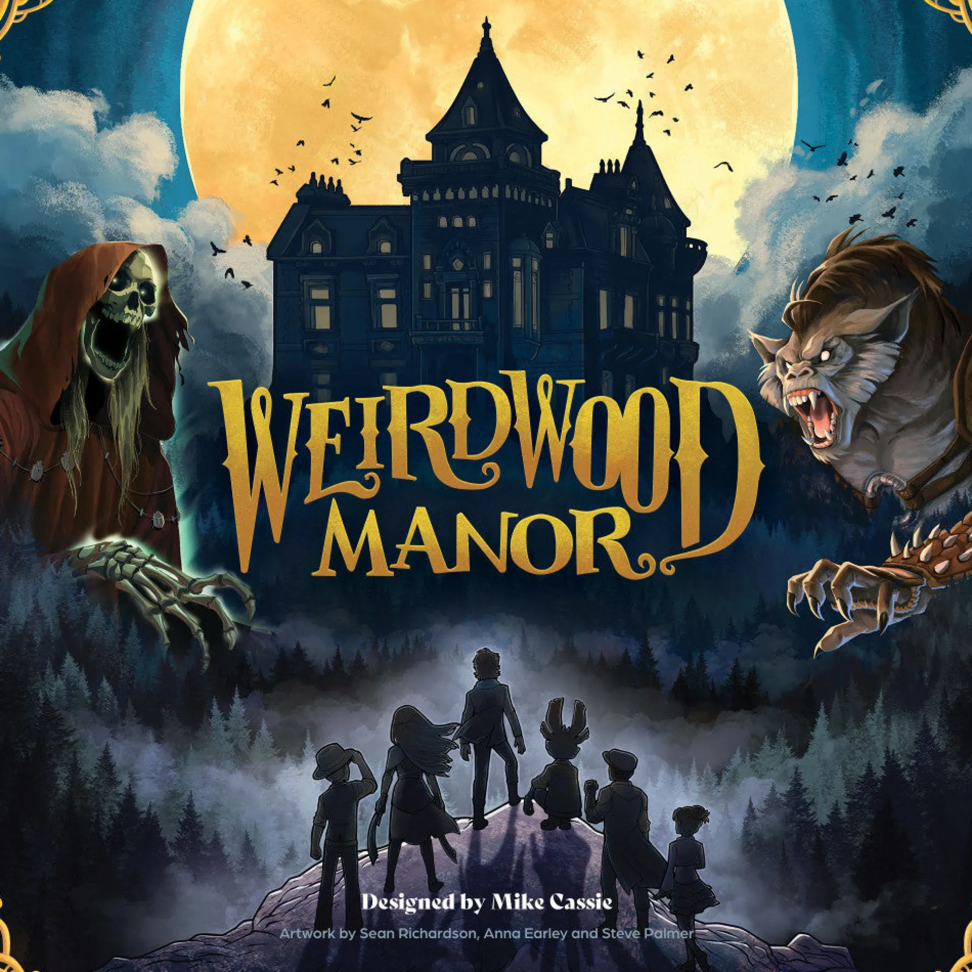 Greyridge Games: Weirdwood Manor Cooperative Board Game