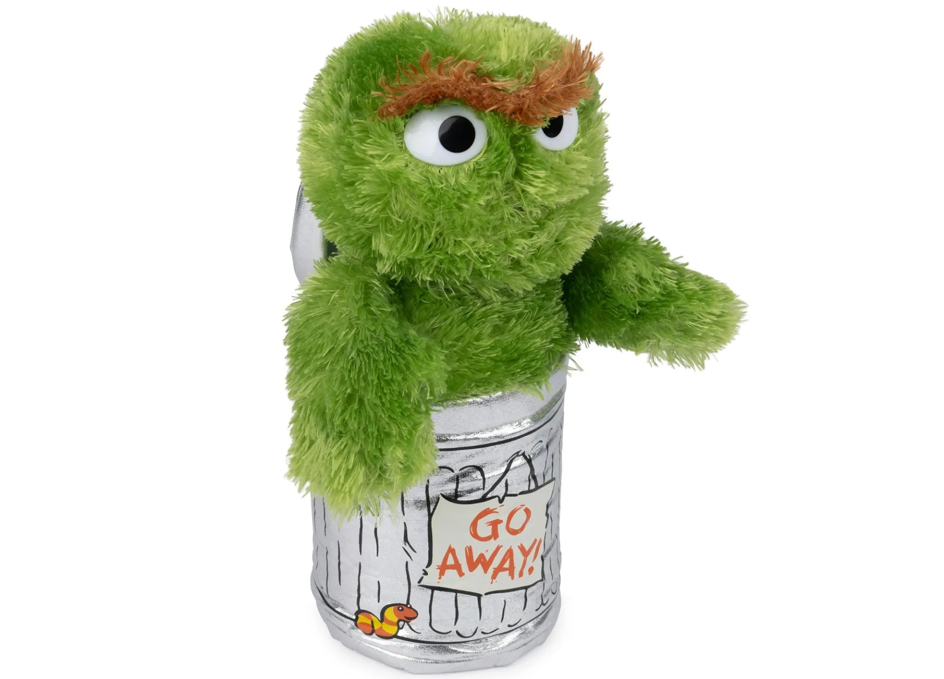GUND Sesame Street 10 inch Oscar the Grouch Plush with Slimey