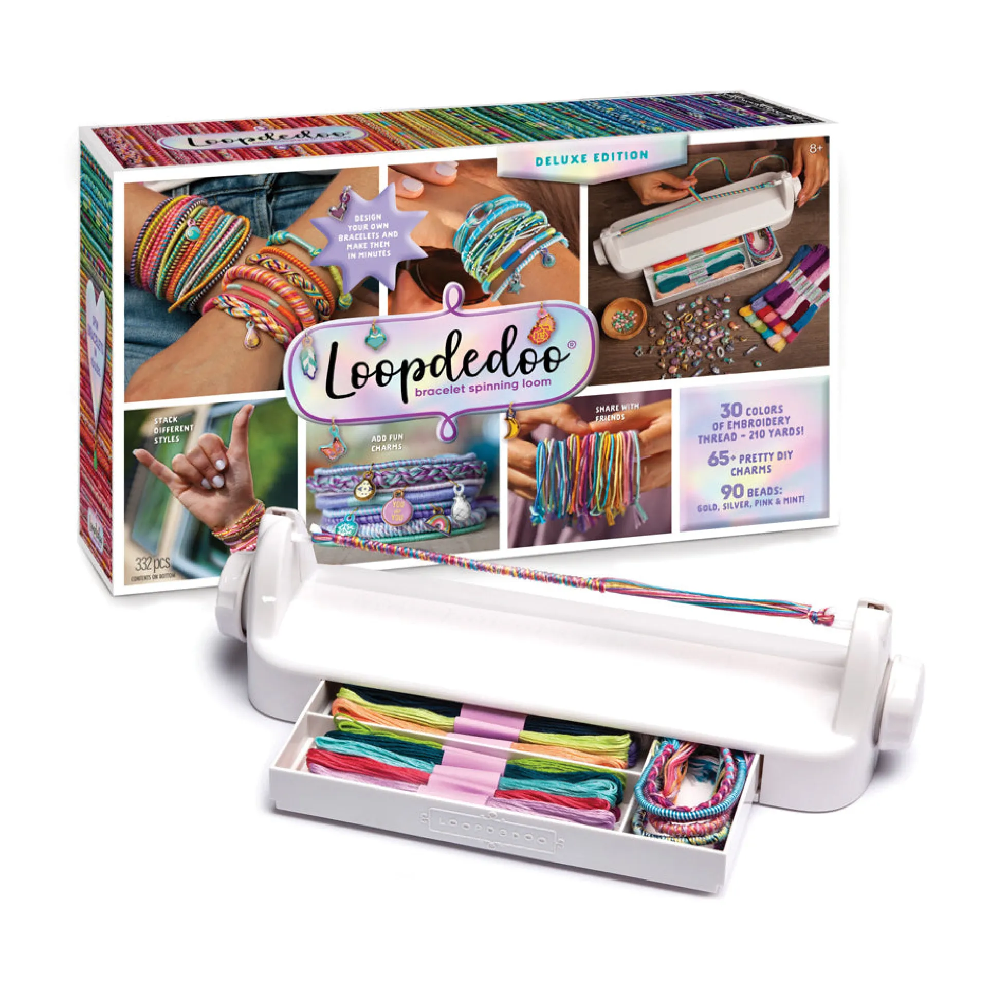 Ann Williams Loopdedoo Deluxe Spinning Bracelet Loom Kit