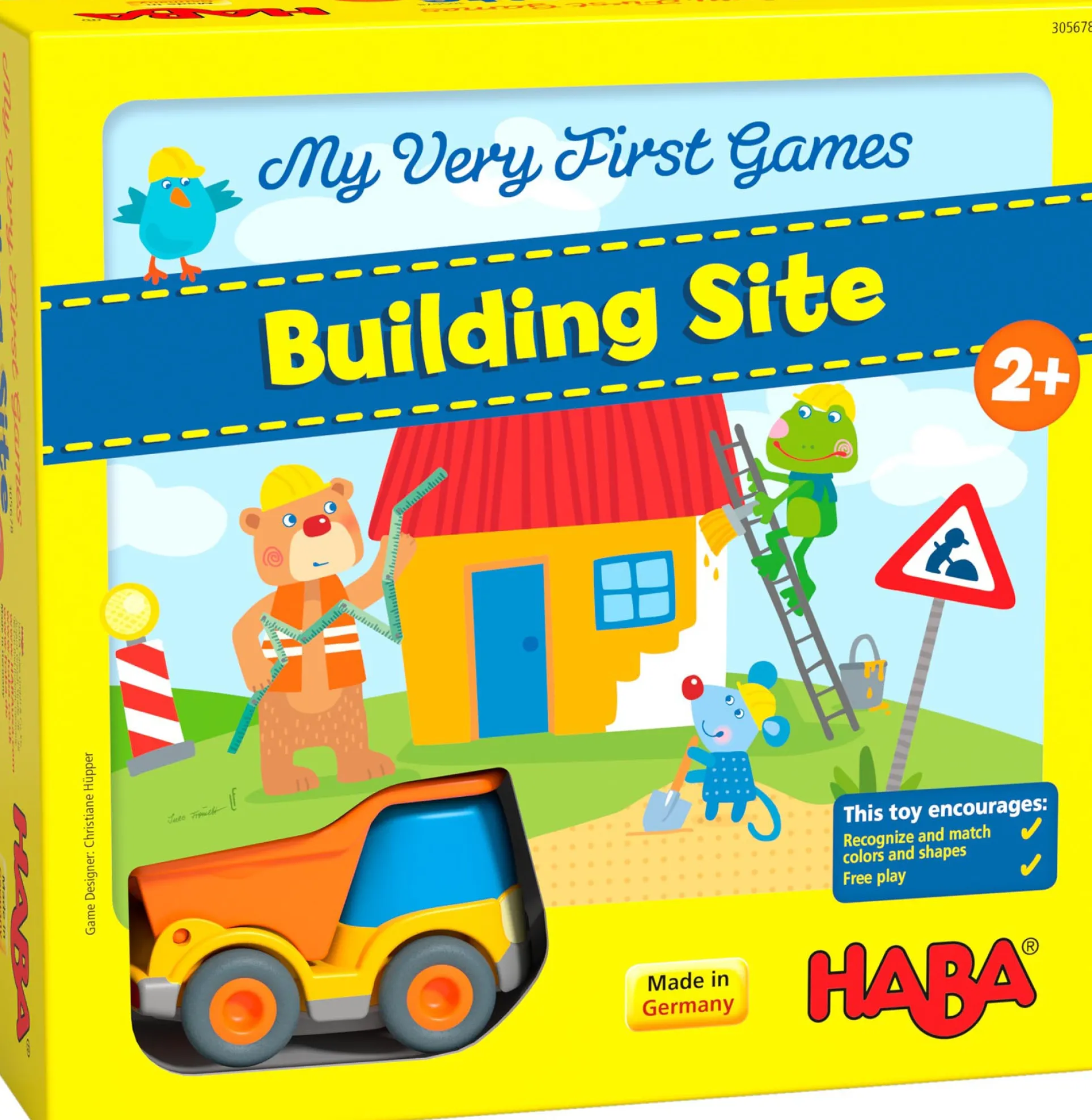HABA My Very First Games - Building Site - Cooperative Memory Game