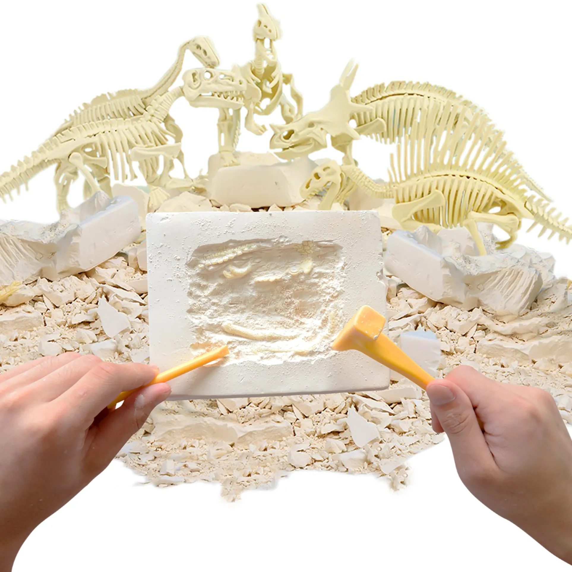 HamiltonBuhl Paleo Hunter Dig Kit - Complete Dinosaur Excavation Set for STEAM Learning