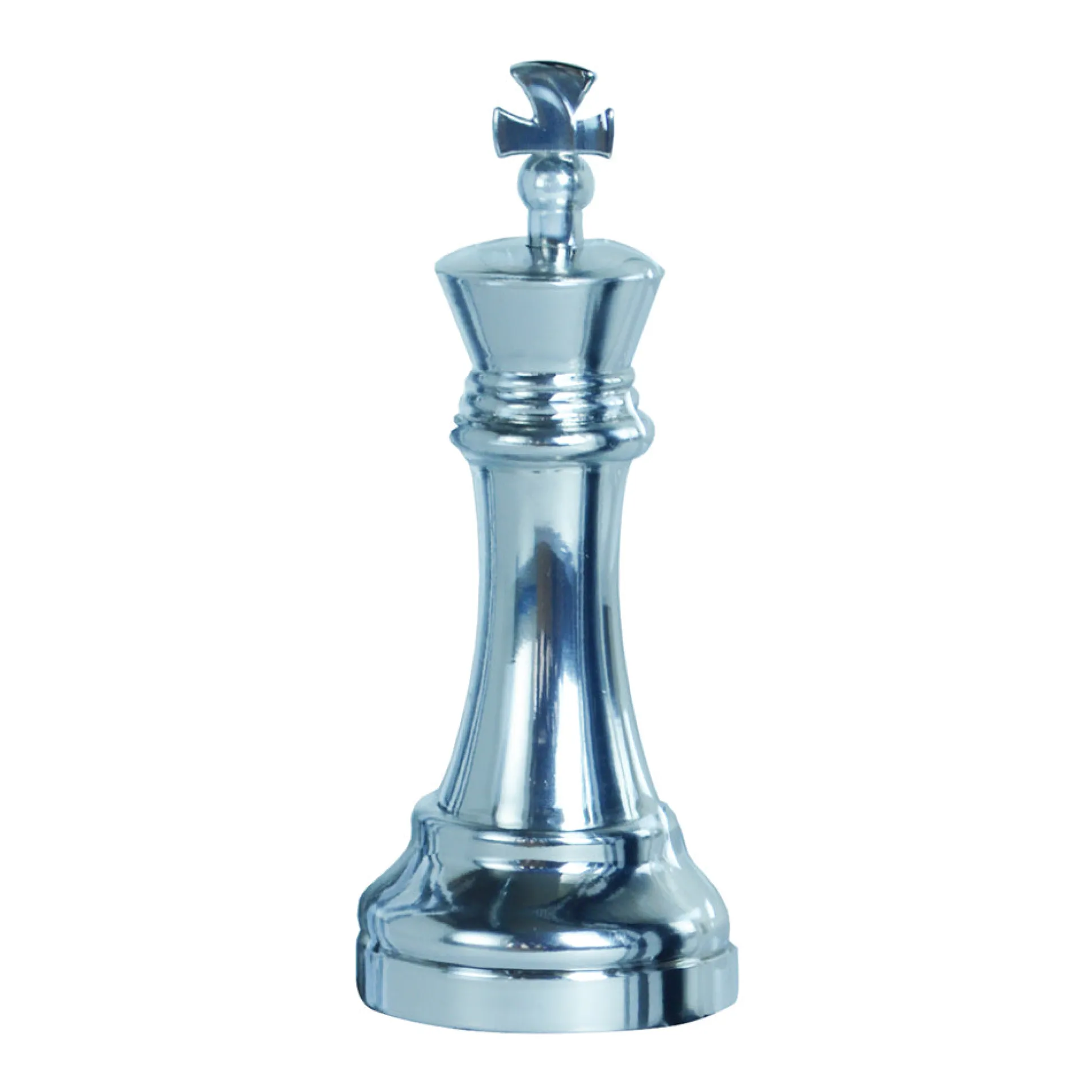 Hanayama Cast Metal Chess King Puzzle - Level 3 Brain Teaser