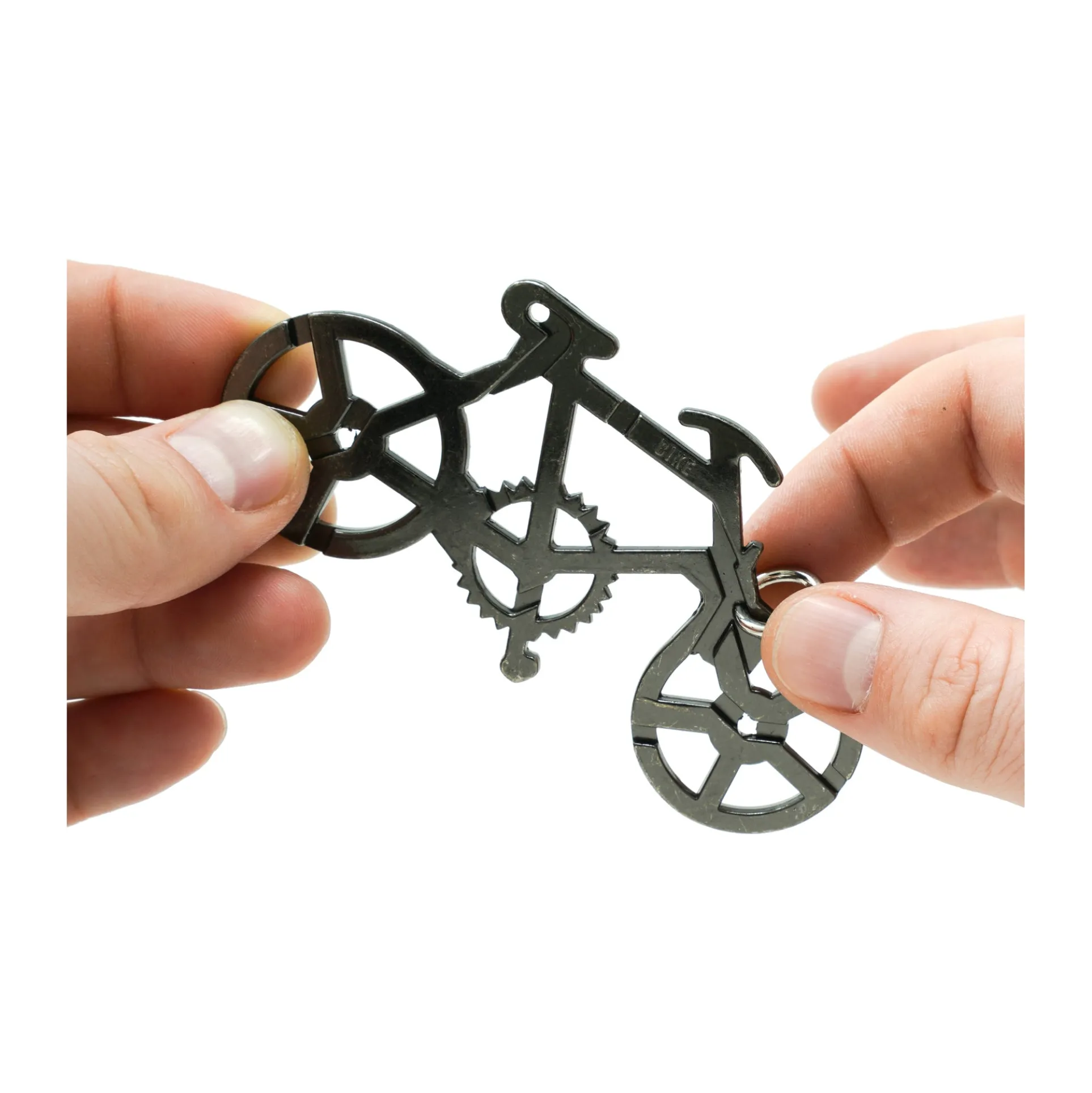 Hanayama Level 1 Cast Puzzle - Bike, Master Your Paths