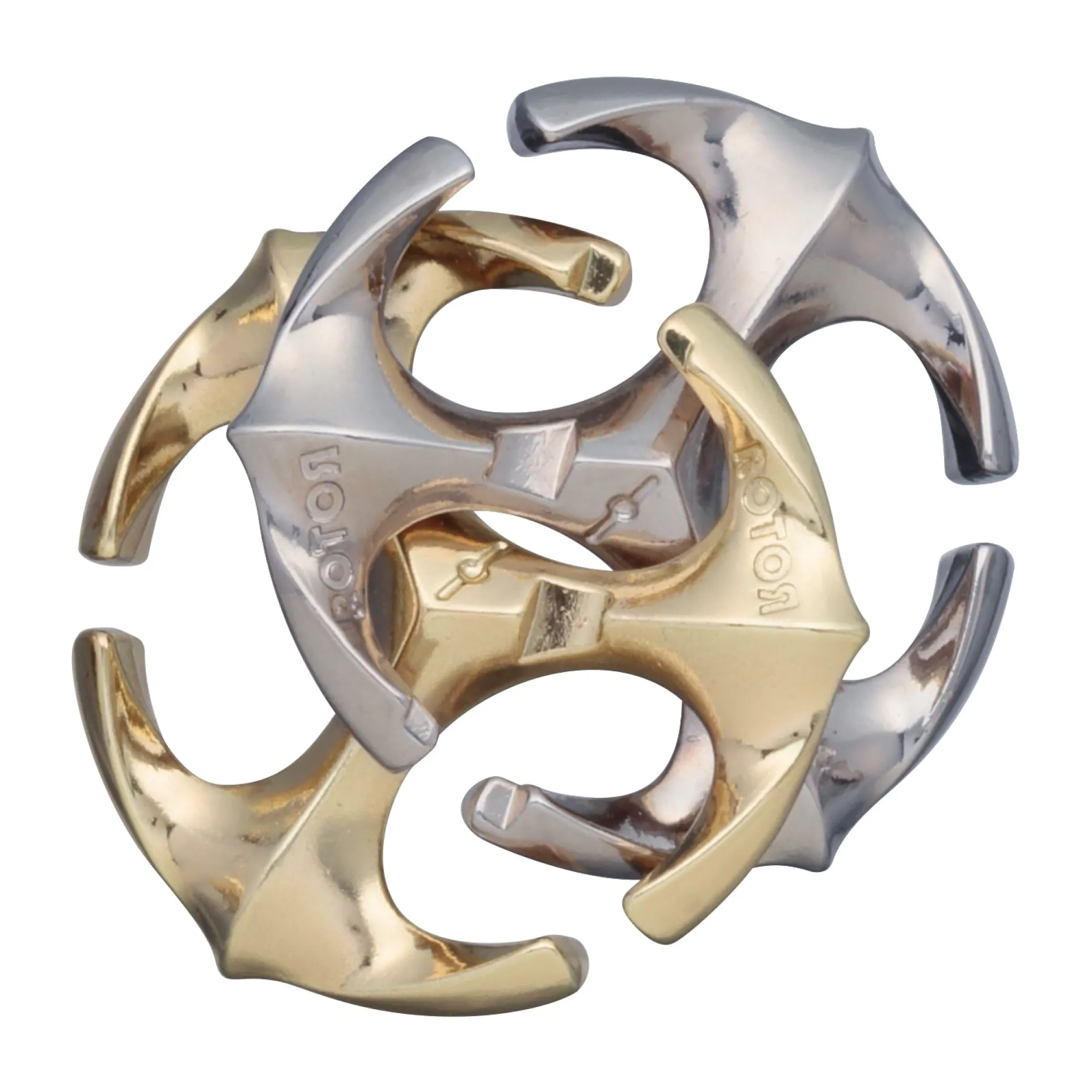 Hanayama Level 6 Cast Puzzle - Rotor: Emblem of Challenge