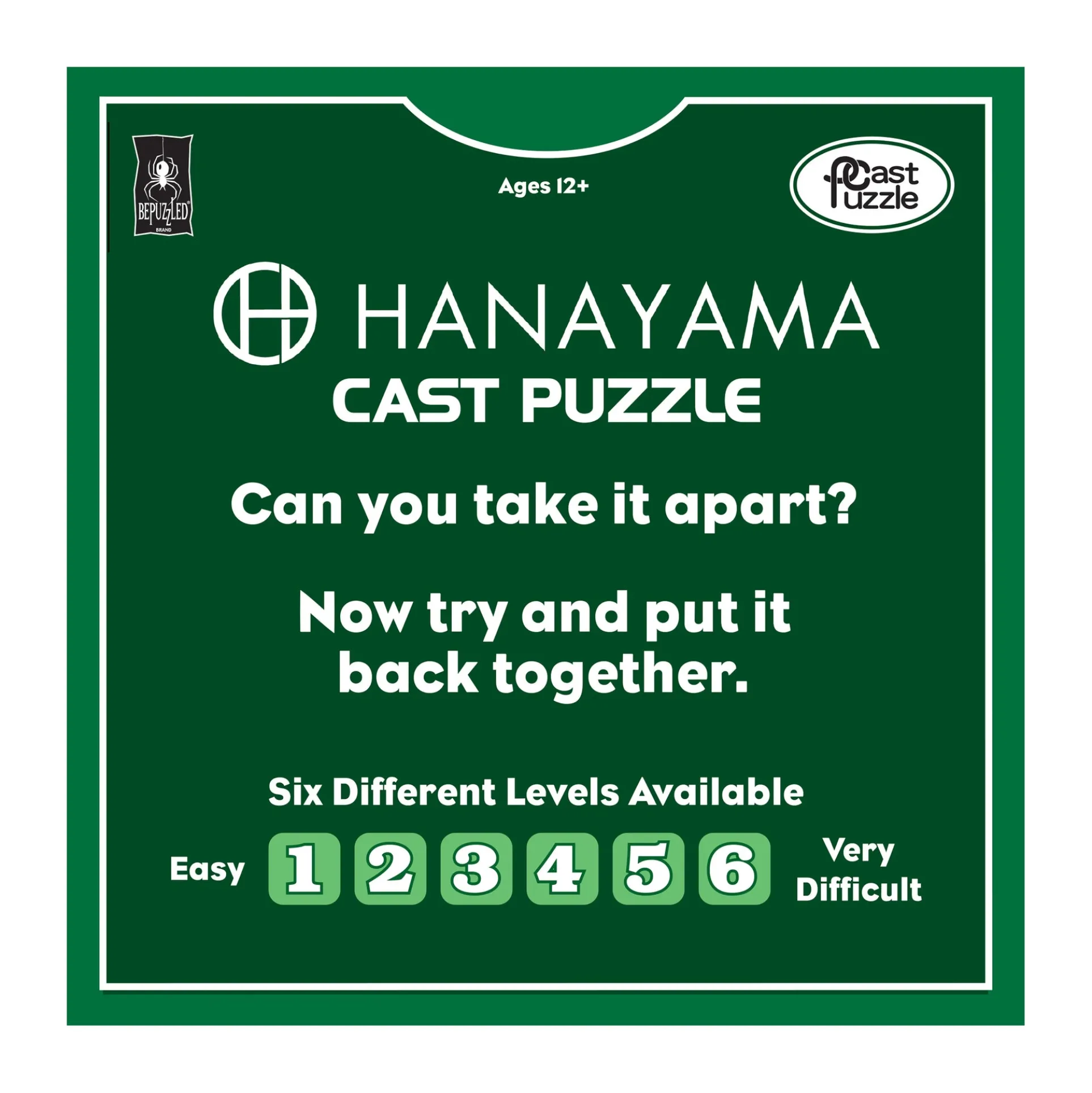 Hanayama Level 4 Cast Puzzle - Planet: Stellar Brain Teaser