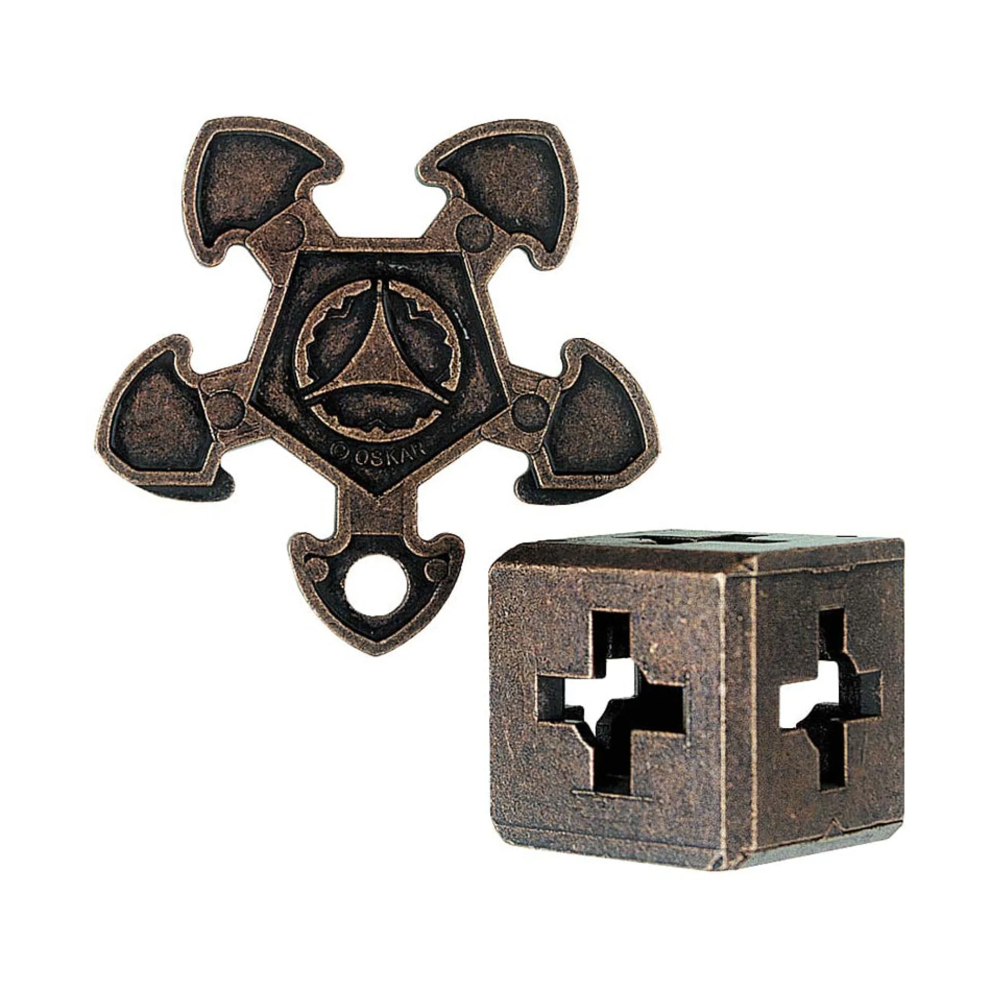 Hanayama Level 3 Cast Puzzle - O'Gear Brain Teaser