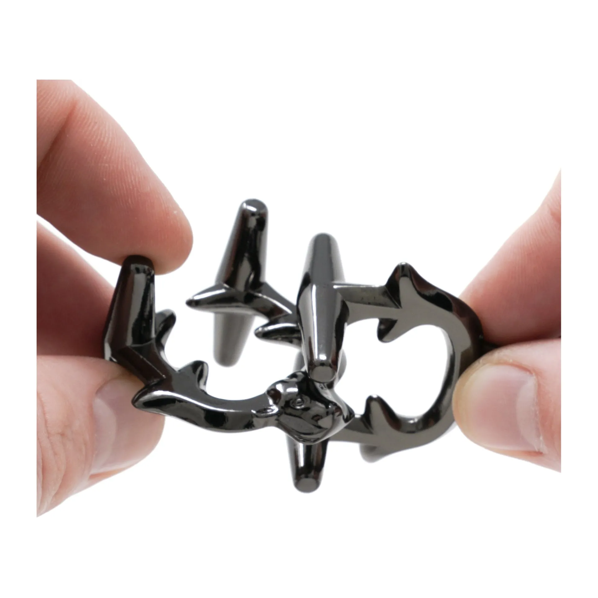 Hanayama Level 5 Cast Metal Brain Teaser Puzzle - Elk