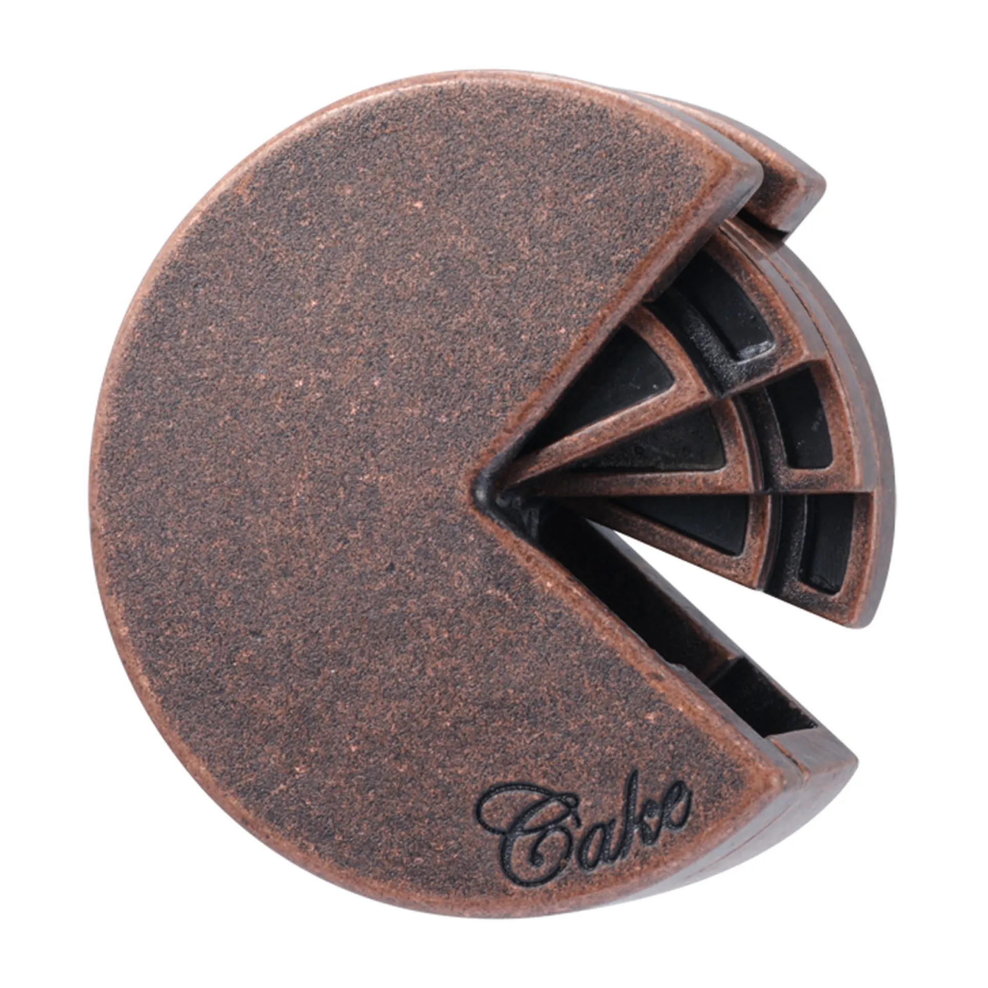 Hanayama Level 4 Cast Puzzle - Cake: Ingenious Metal Brain Teaser