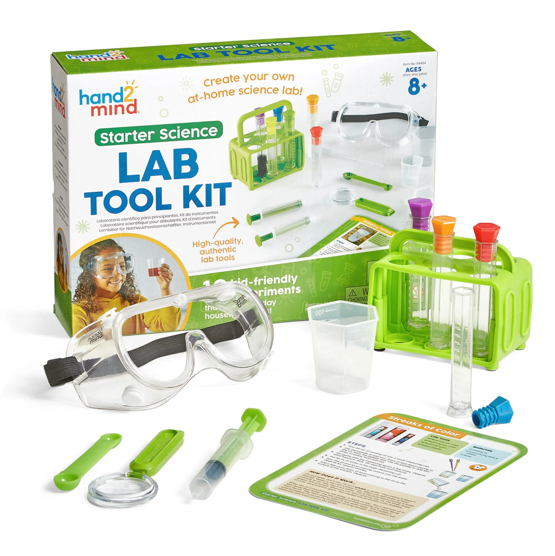 Hand2Mind Deluxe Young Scientist Adventure Lab Kit