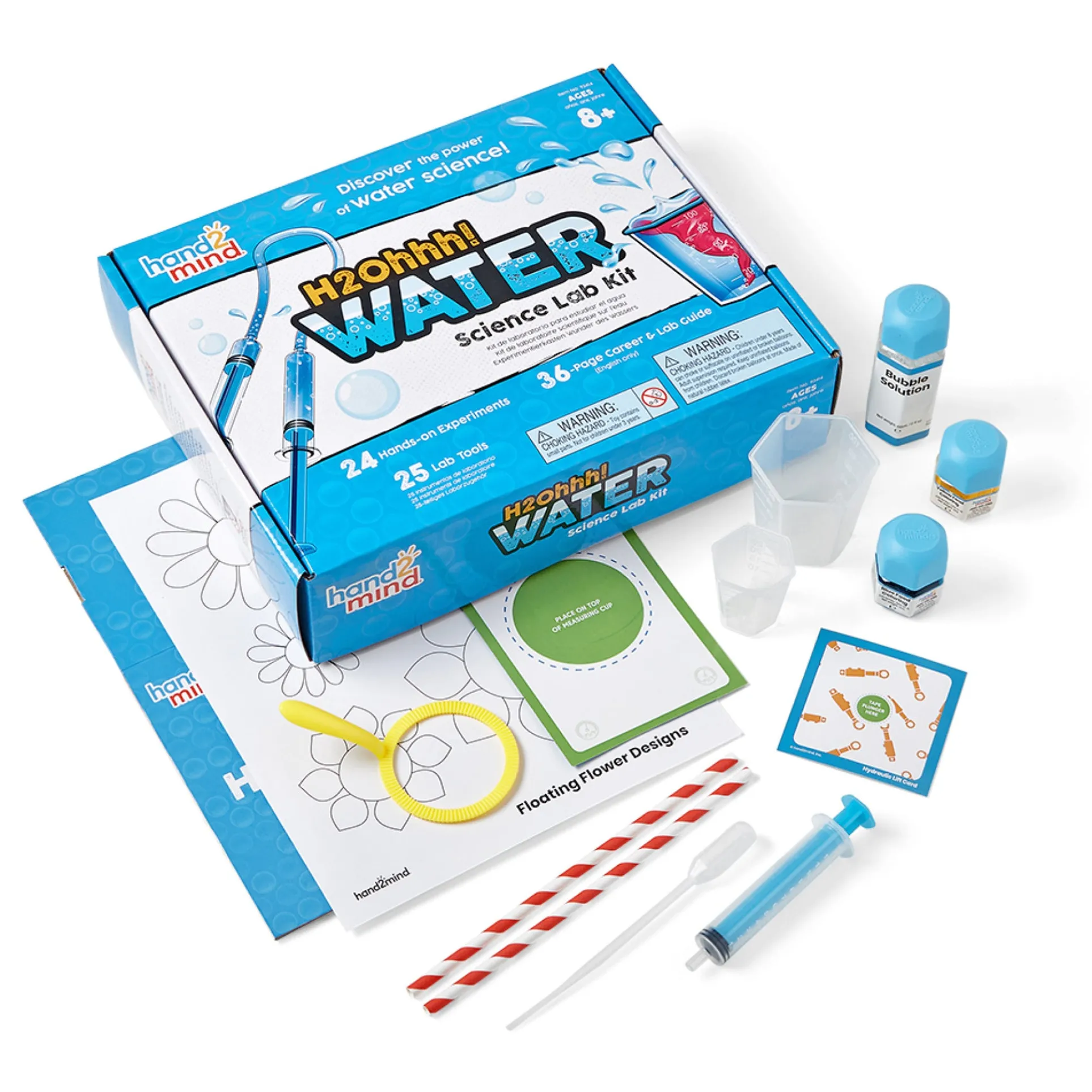 Hand2Mind H2Ohhh! Water Science Exploration Kit for Kids