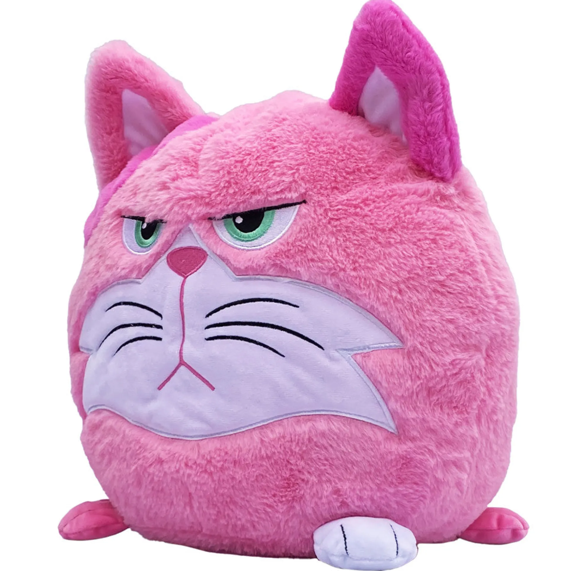 Hangry Petz Lucy Pink Cat 12 inch Interactive Plush