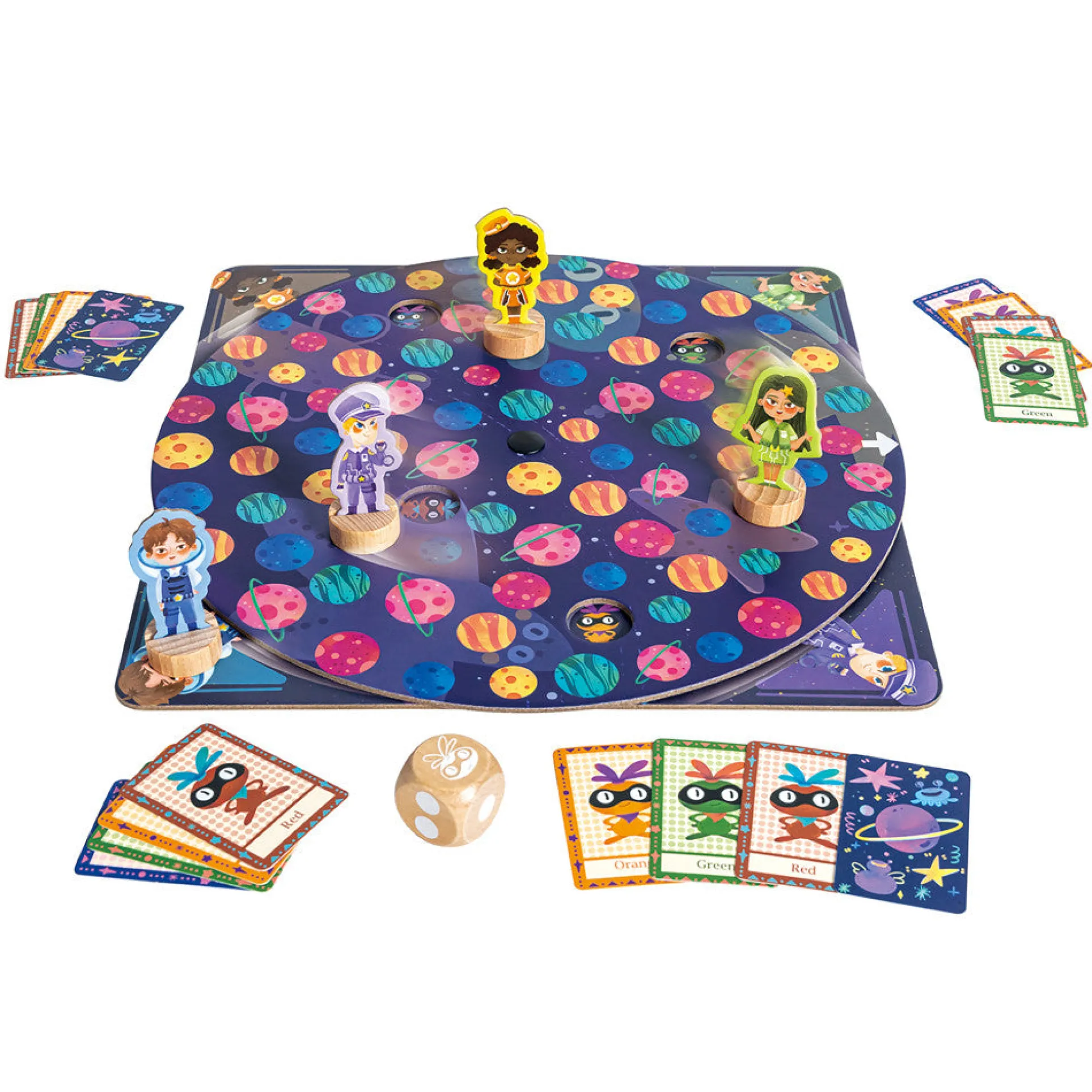 Hape Planetary Pursuit Space-Themed Board Game