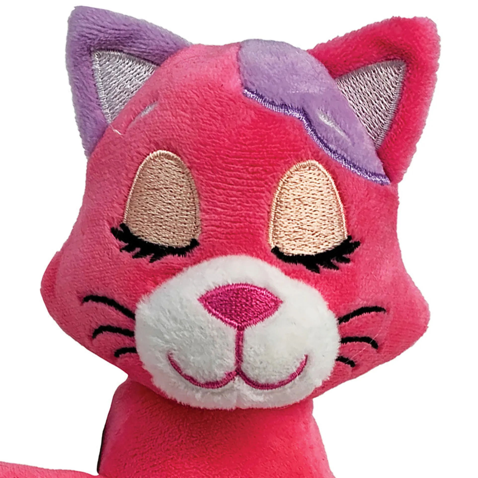 Happy Nappers Lullabrites 10 inch Interactive Pink Cat Moon Pet Plush