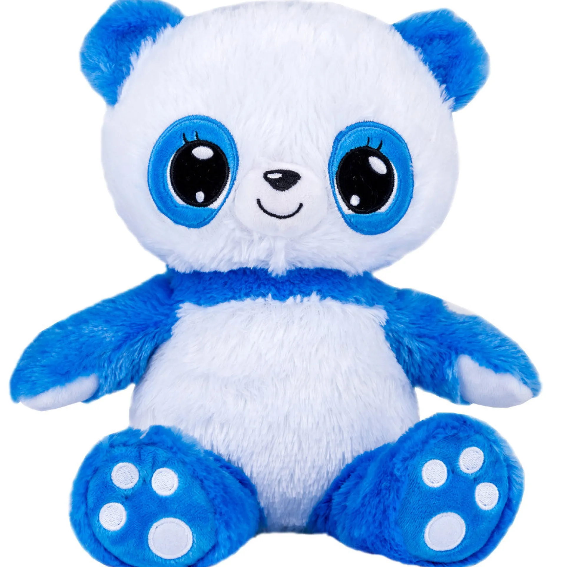 Happy Nappers Lullabrites Panda 12 inch Musical Light-up Plush - Black & White