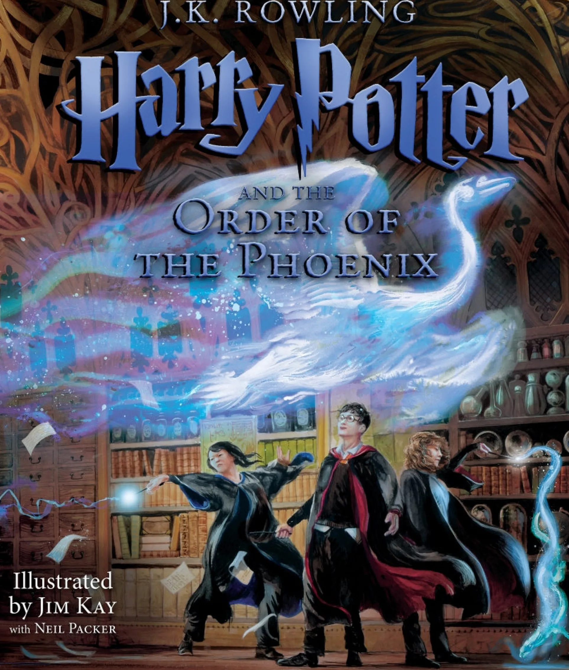Harry Potter and the Order of the Phoenix Illustrated Hardcover – Deluxe Edition
