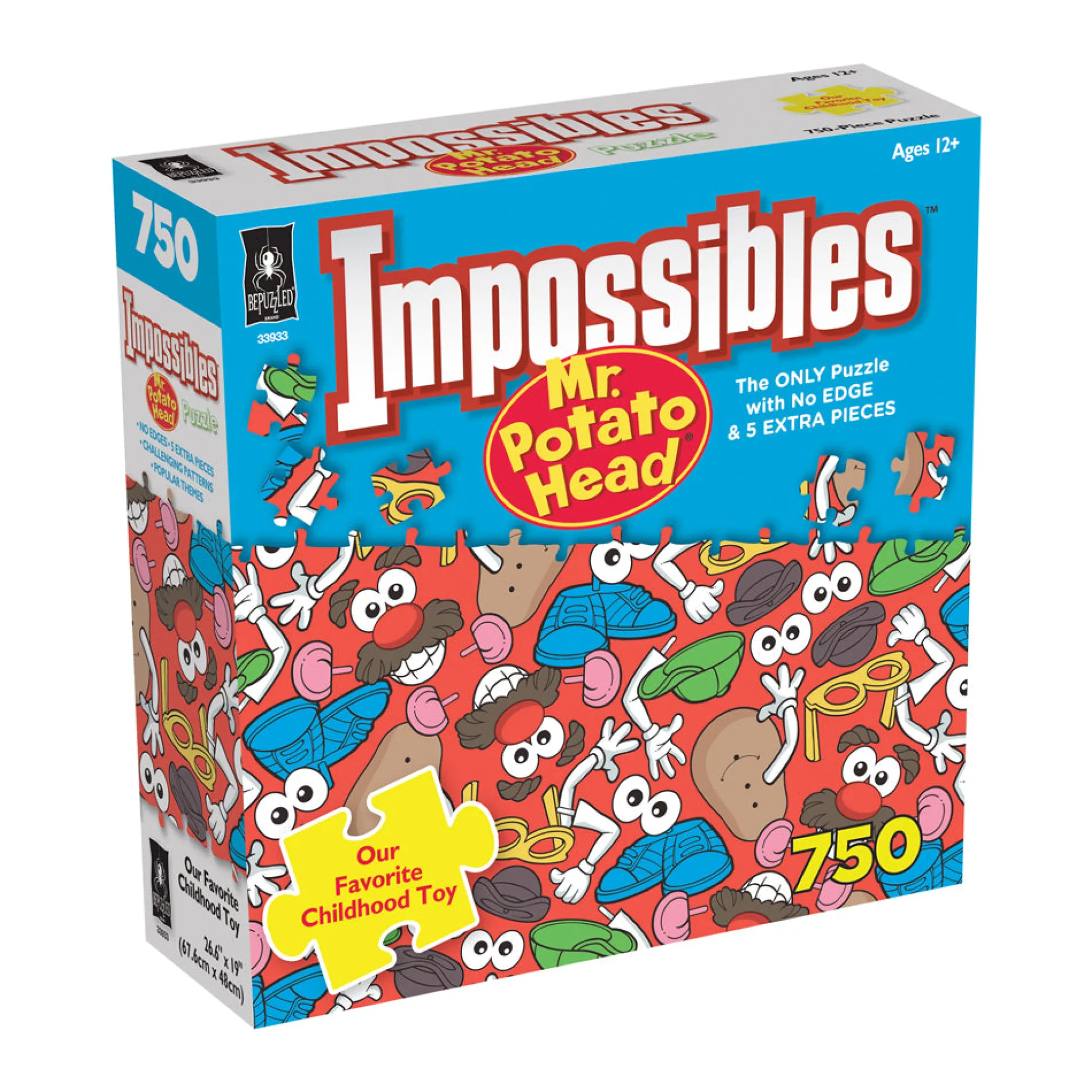 Hasbro Mr. Potato Head Impossibles Jigsaw Puzzle - 750 pcs