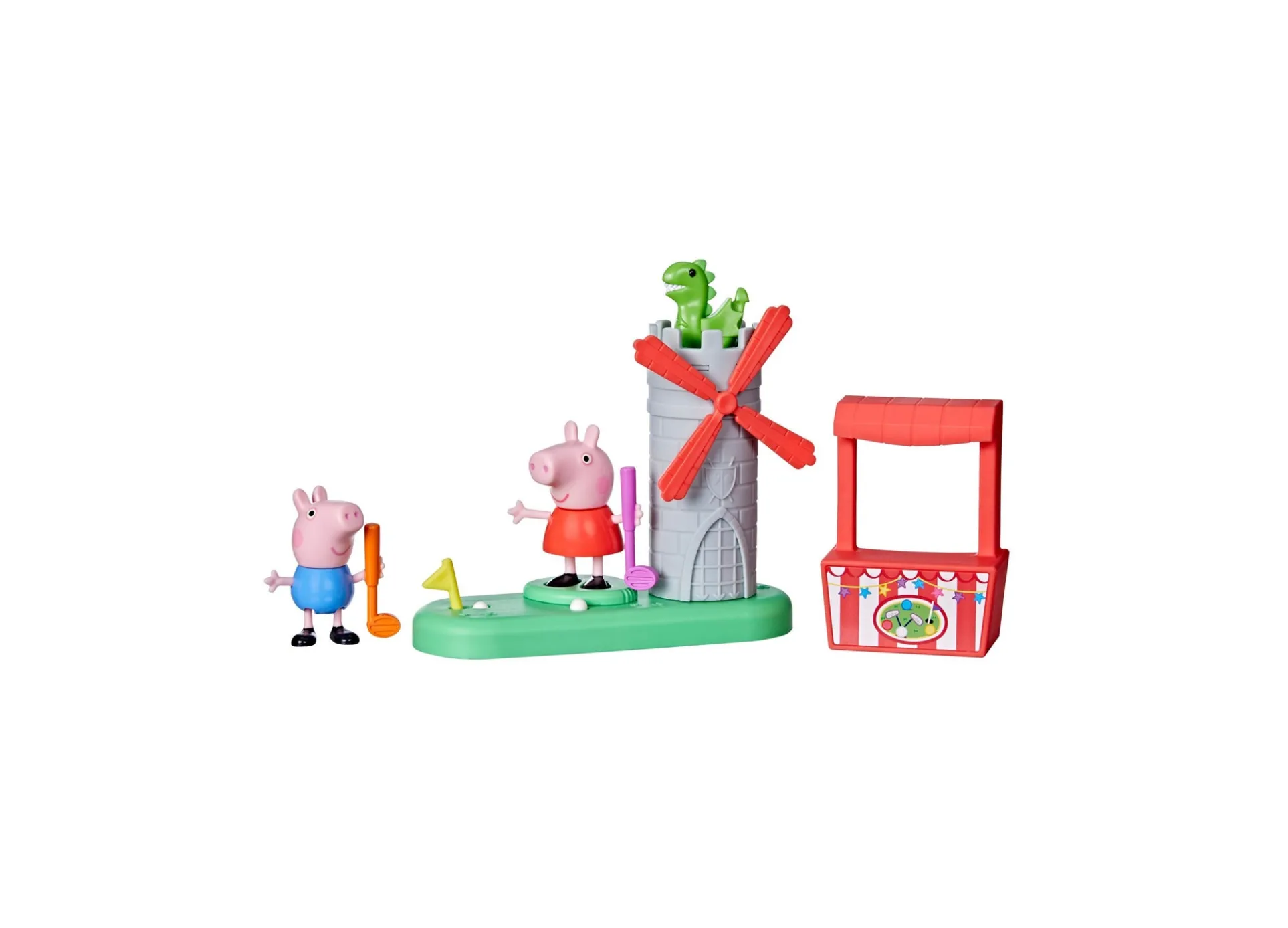 Hasbro Peppa Pig Mini Golf Play Set with Windmill Feature