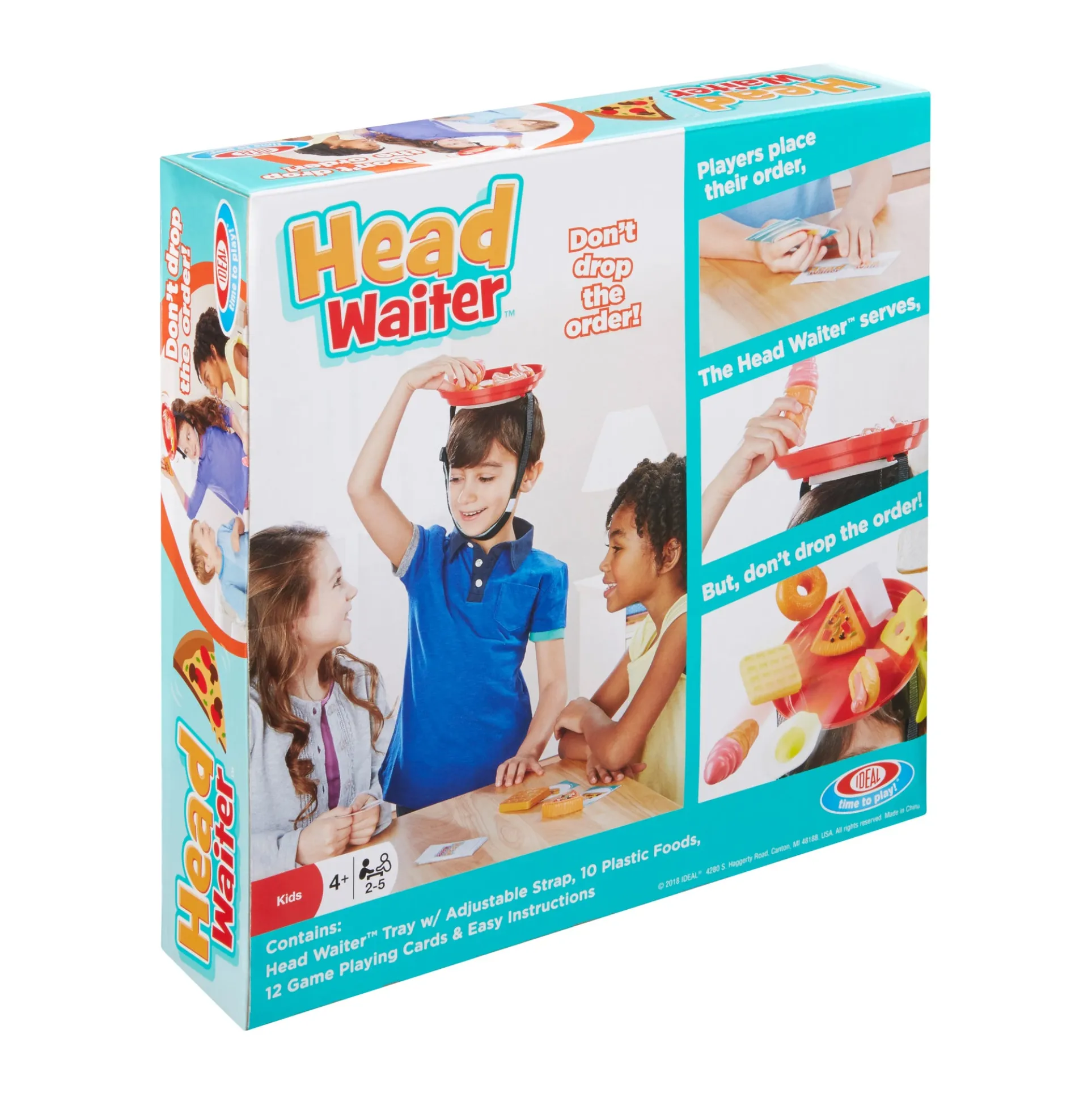 Head Waiter Balancing Meal Challenge Game