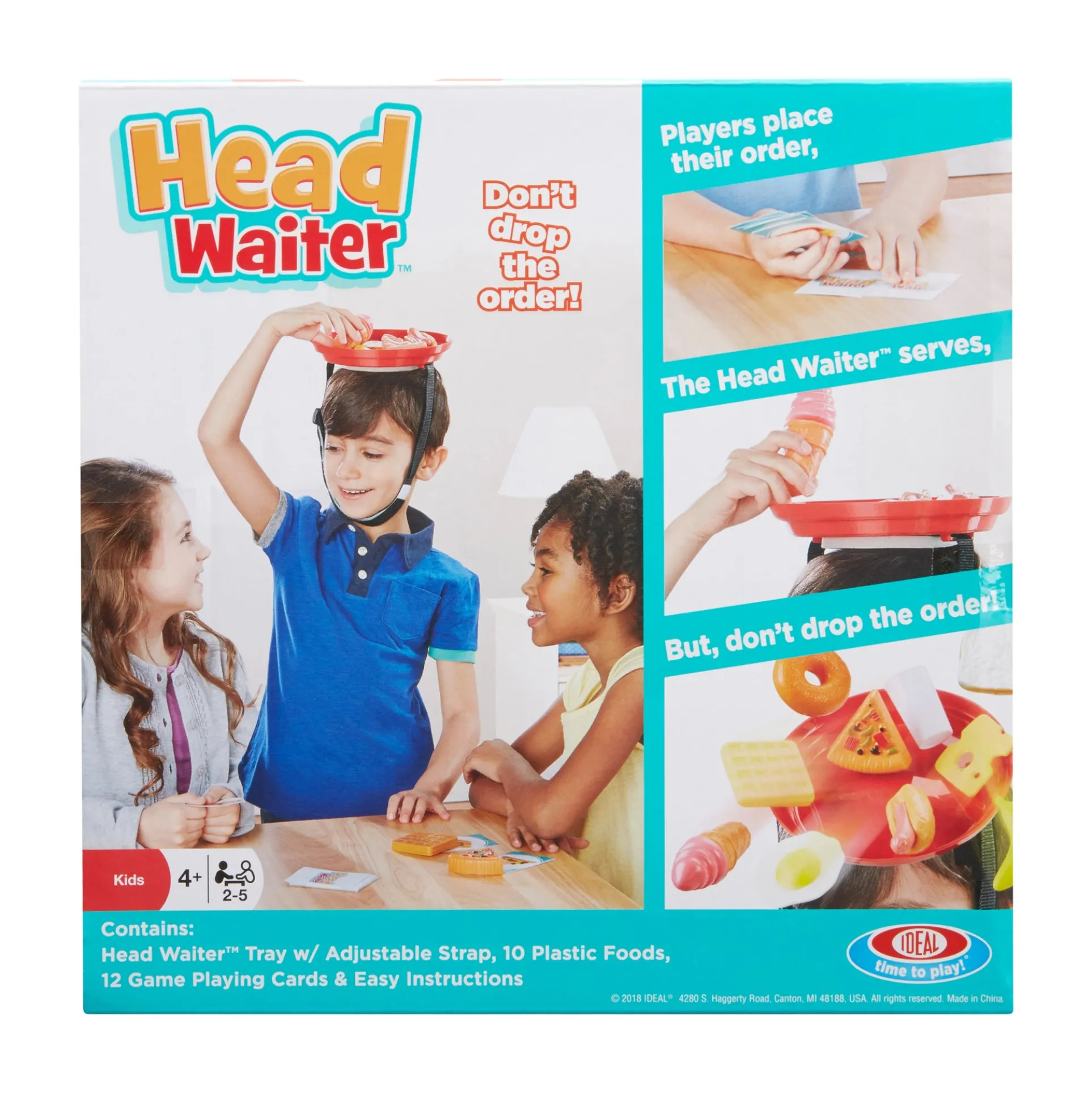 Head Waiter Balancing Meal Challenge Game