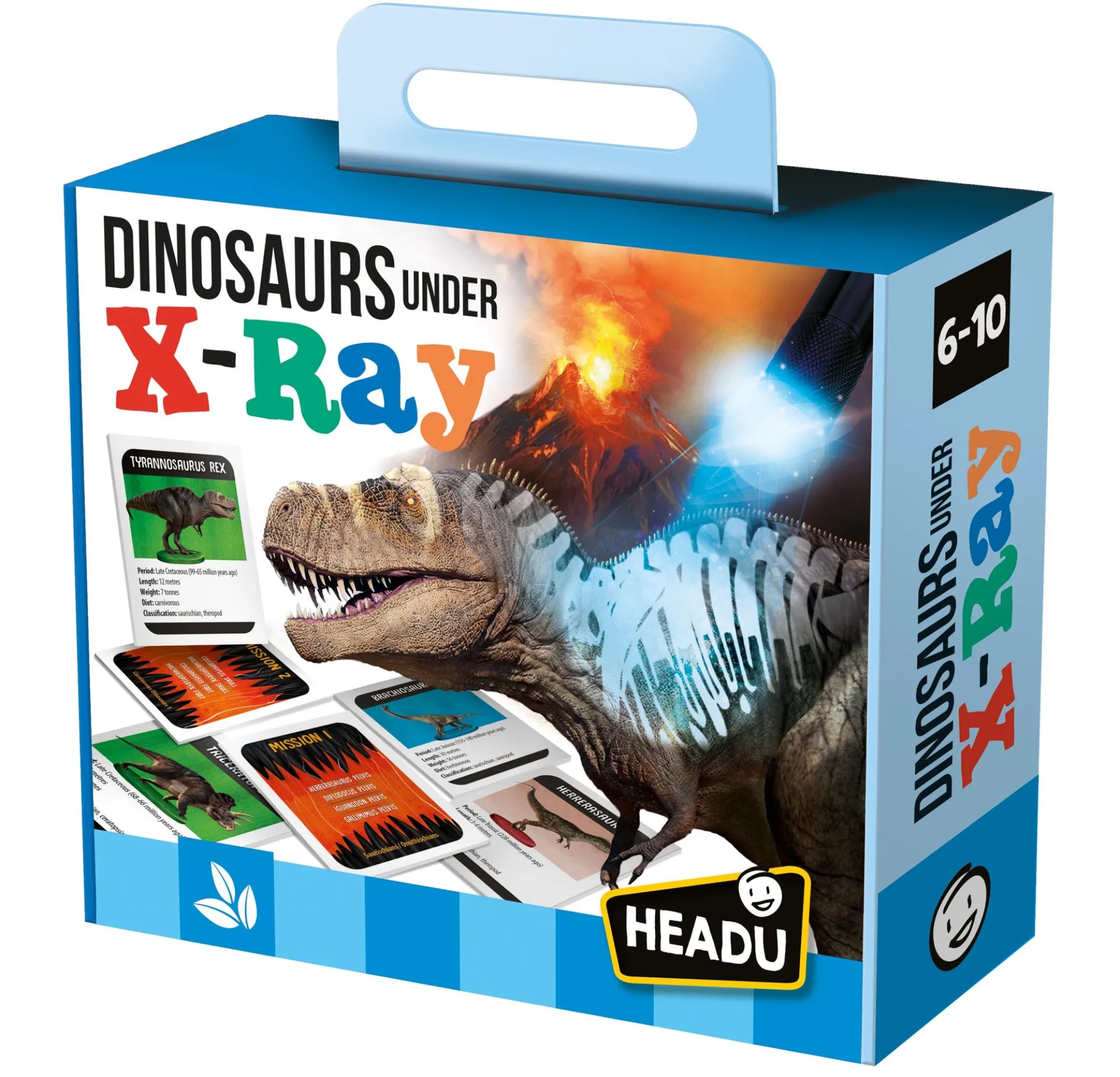Headu Dinosaurs Under X-Ray - Mesozoic Adventure - Educational Game