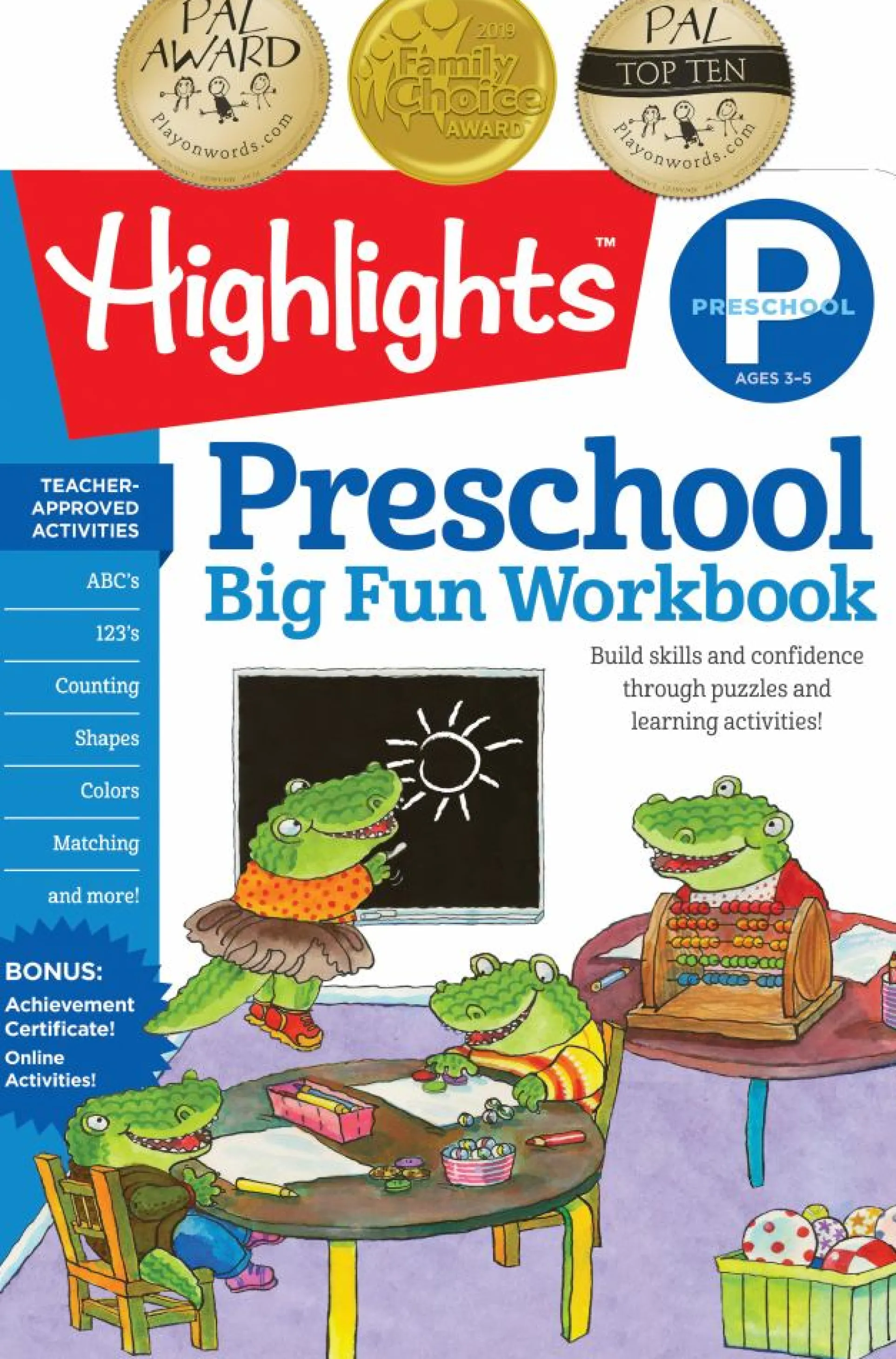 Highlights Preschool Big Fun Activity Workbook